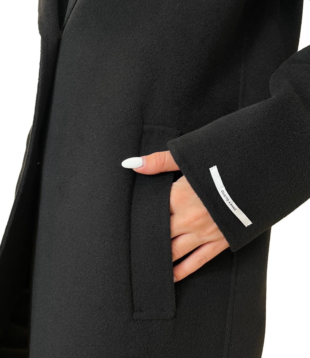 Emme Marella Cappotto FRINE Nero Donna