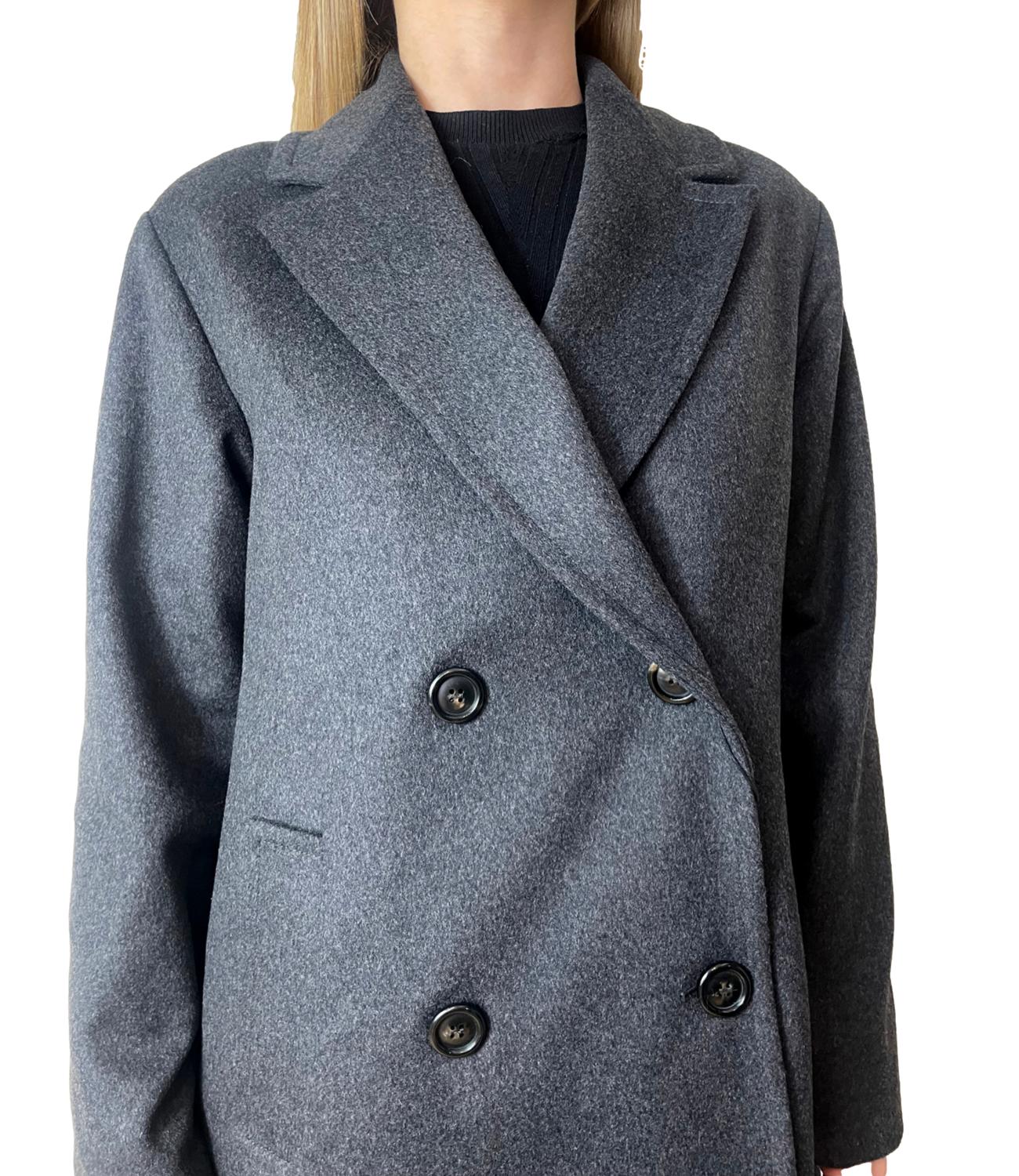 Emme Marella Cappotto ROLL Antracite Donna
