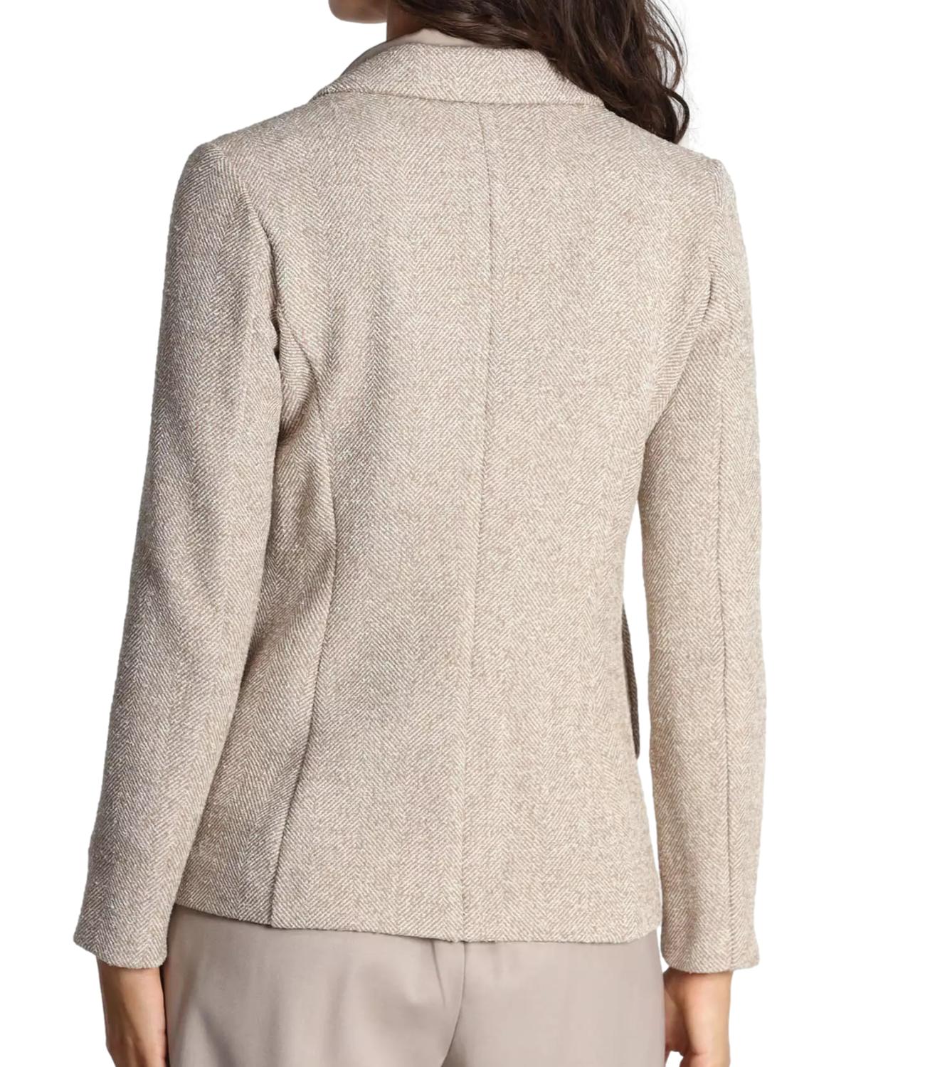 Emme Marella Giacca DEAR Beige/Bianco Donna