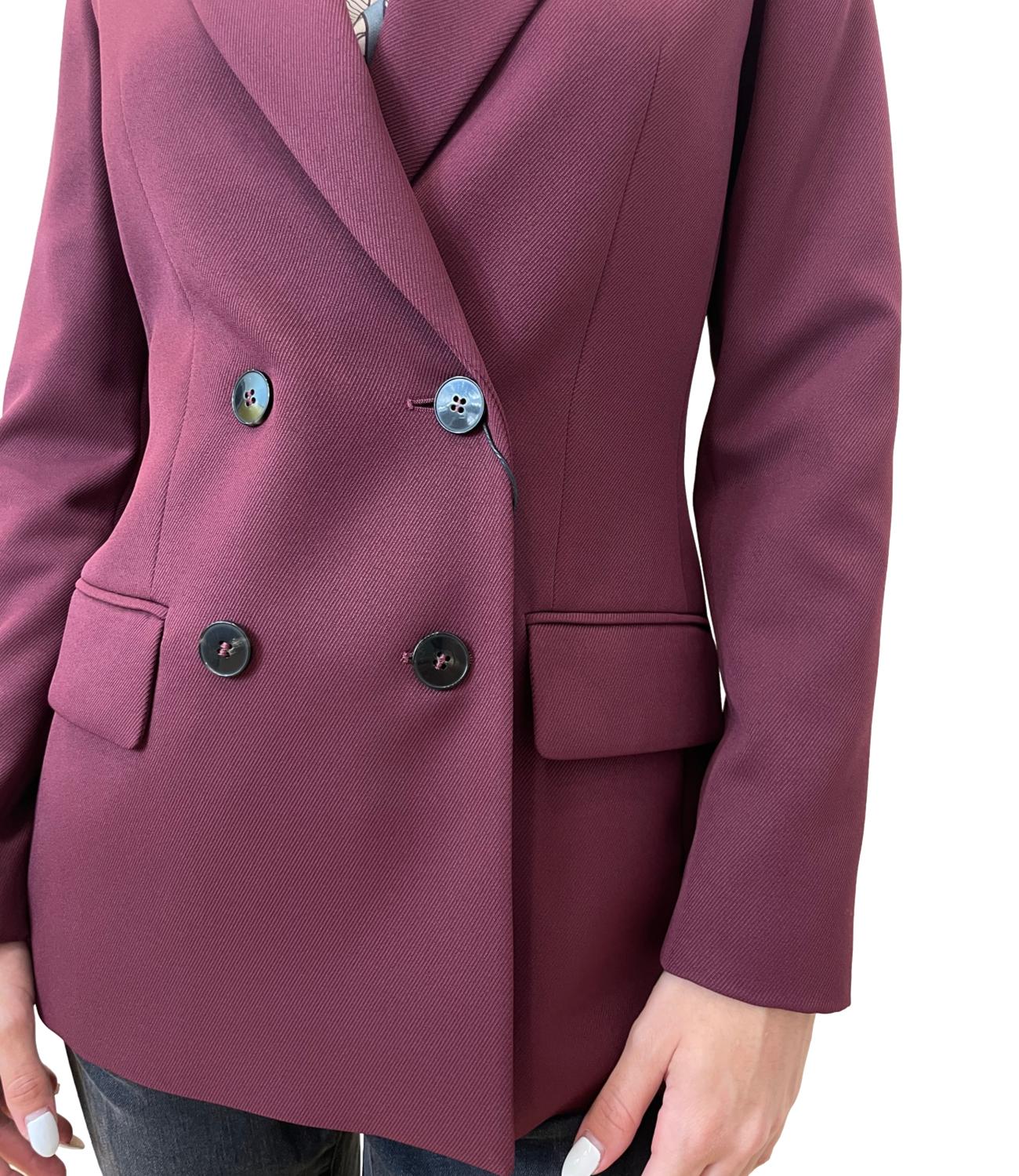 Emme Marella Giacca MINORCA Bordeaux Donna