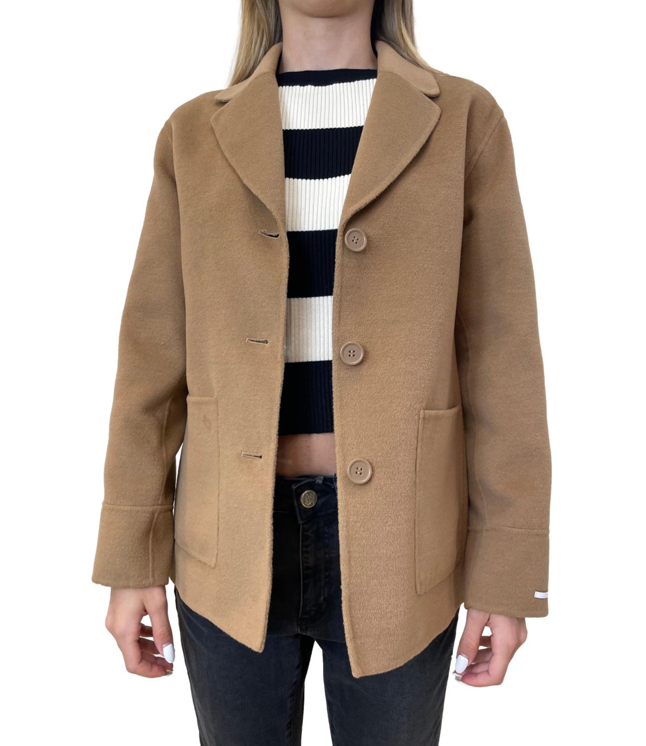 Emme Marella Giacca PALOS Cammello Donna