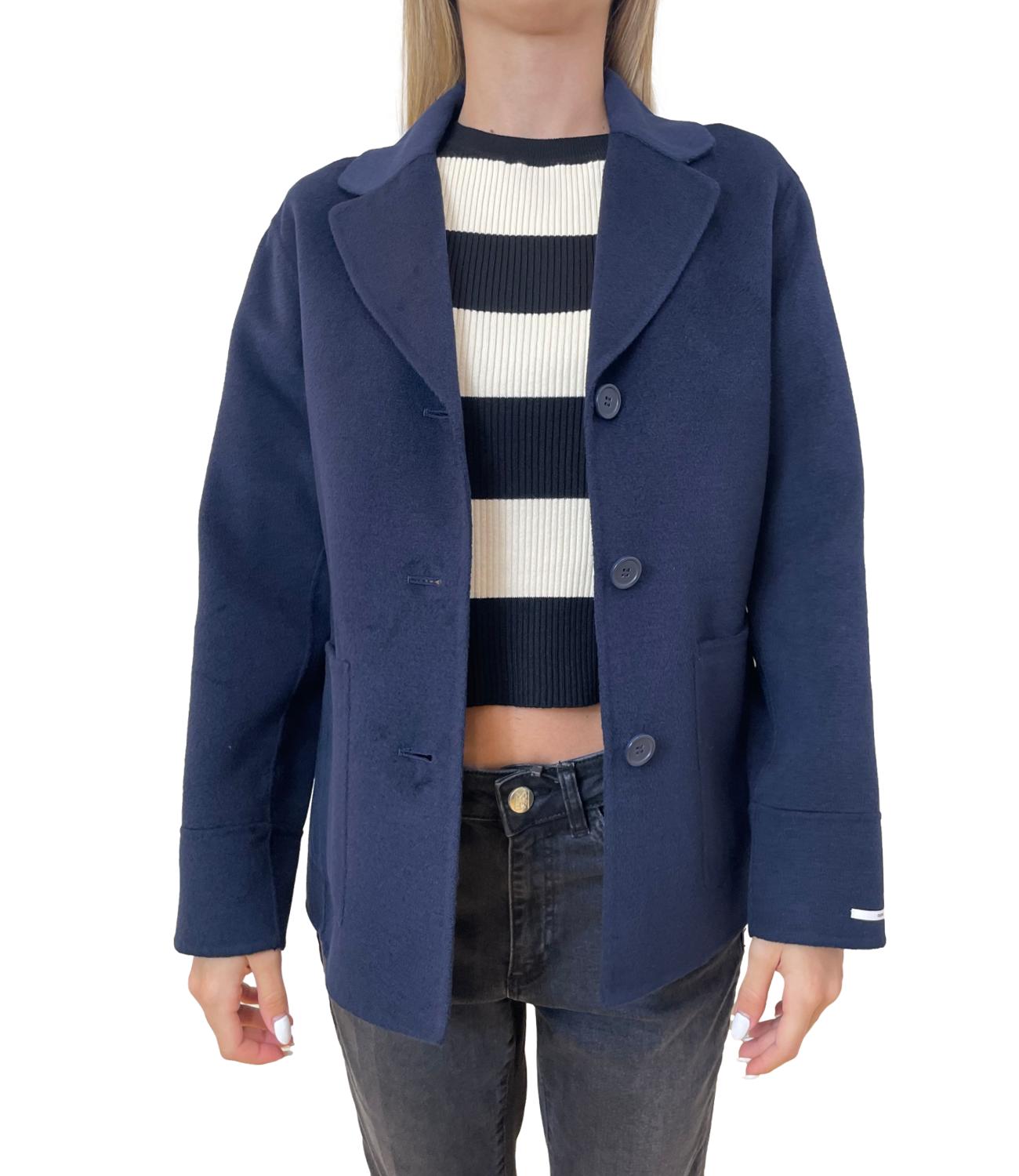 Emme Marella Giacca PALOS Blue Navy Donna