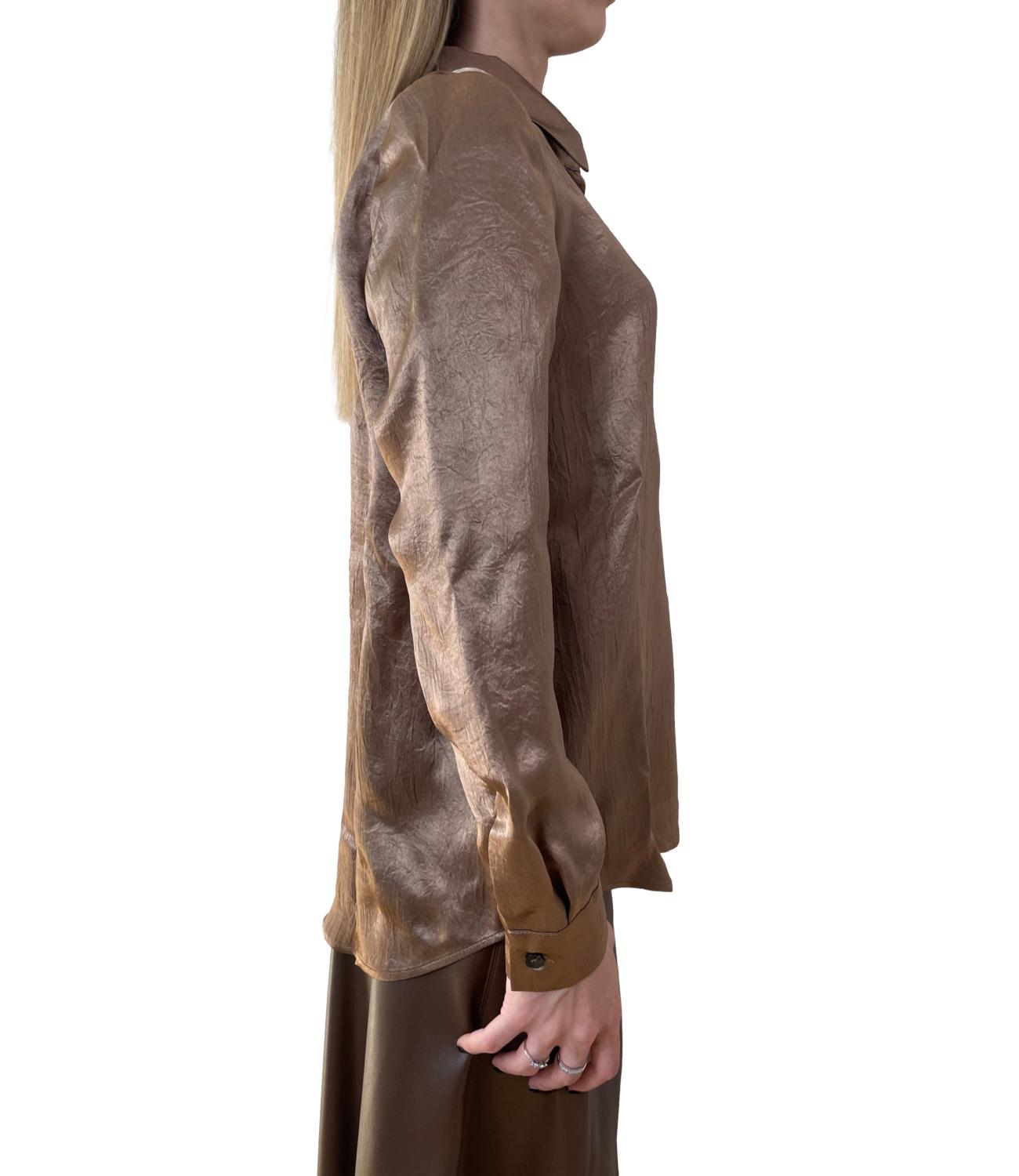 Emme Marella Camicia MATITA Cammello Donna