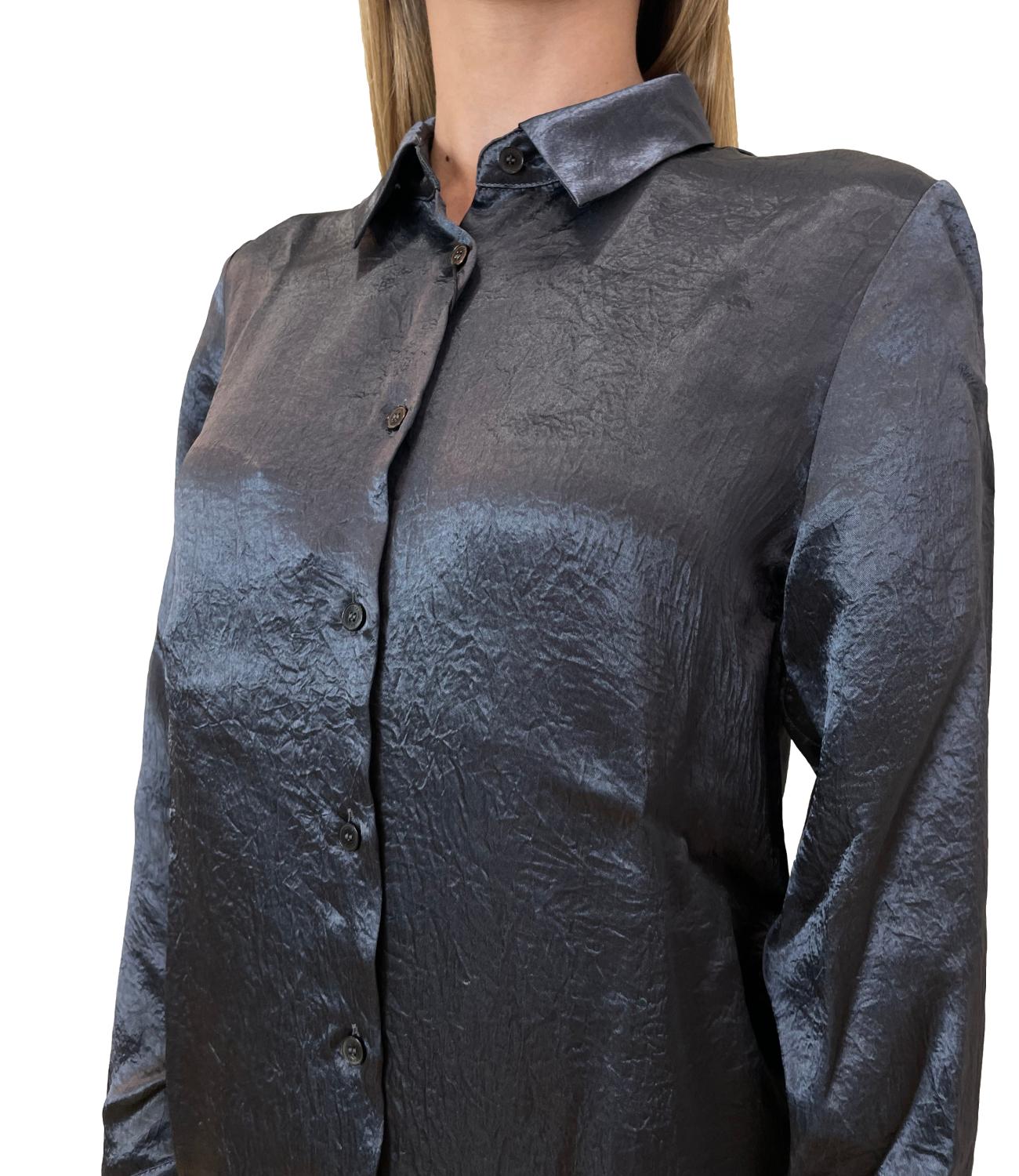 Emme Marella Camicia MATITA Antracite Donna