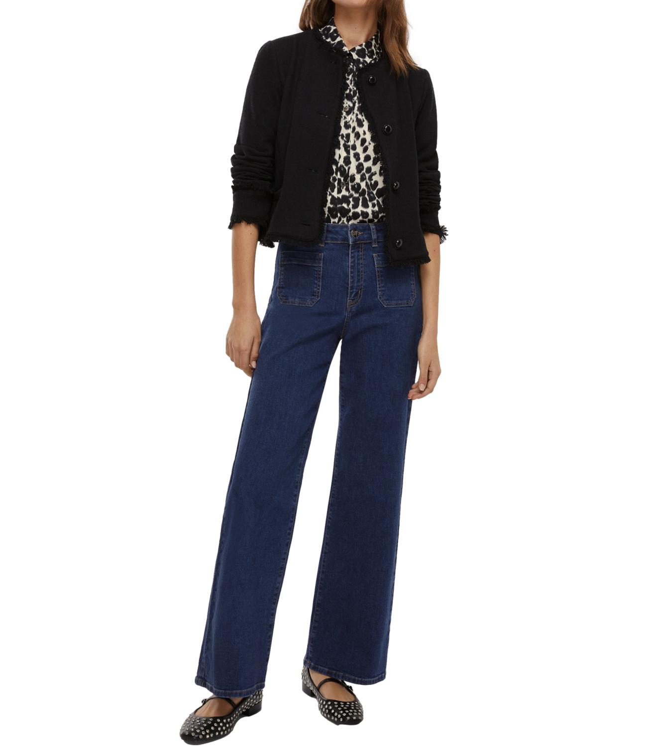 Emme Marella Camicia OLIVIA Nero/Maculato Donna