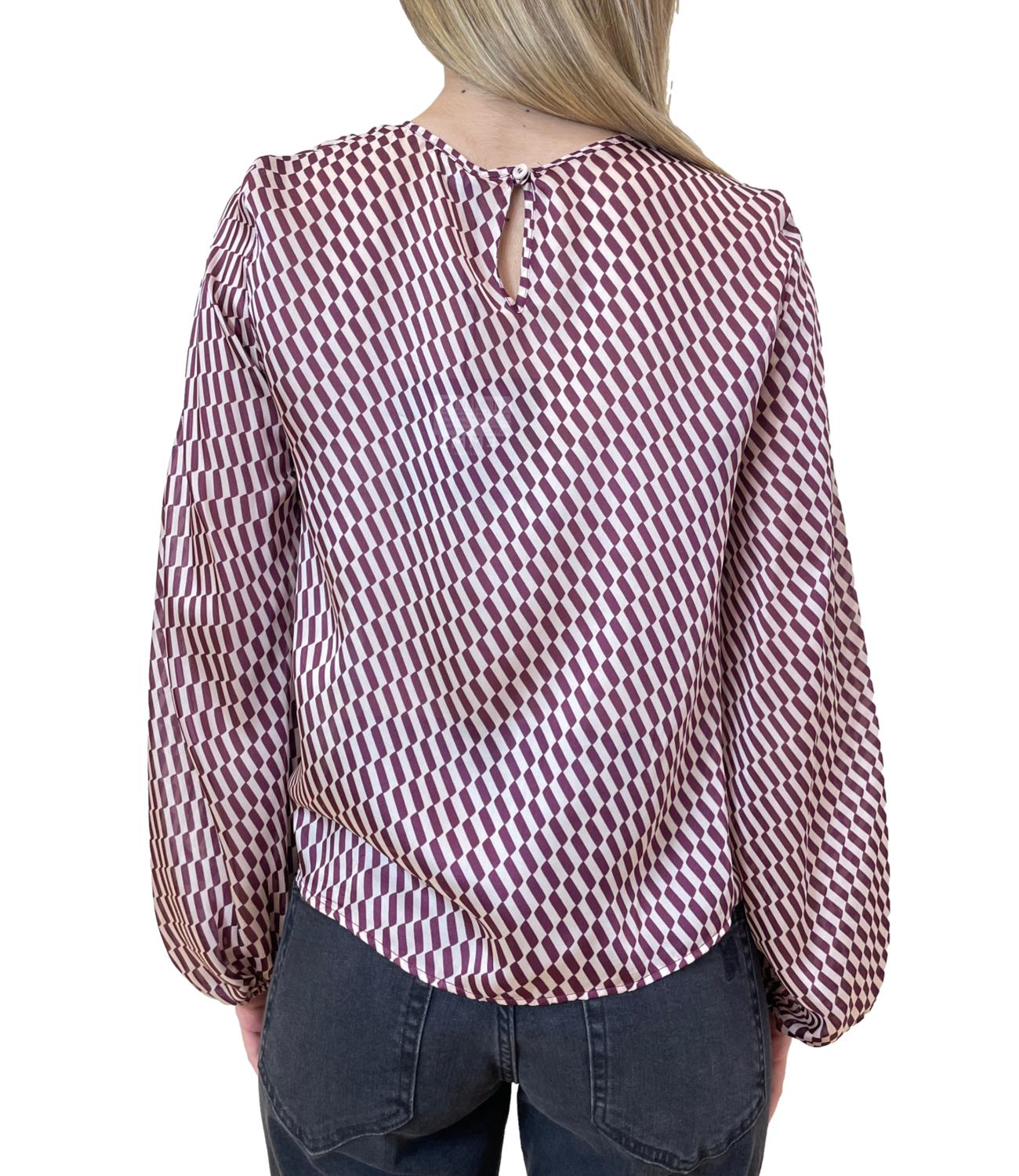 Emme Marella Camicia SALUTE Ciclamino Donna