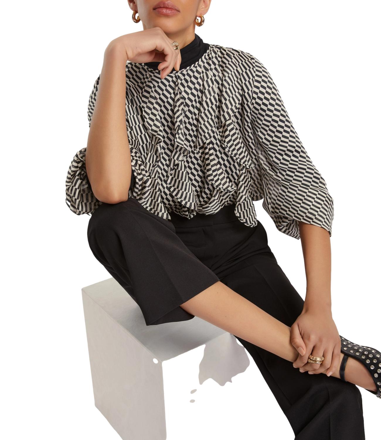 Emme Marella Camicia SALUTE Nero Donna