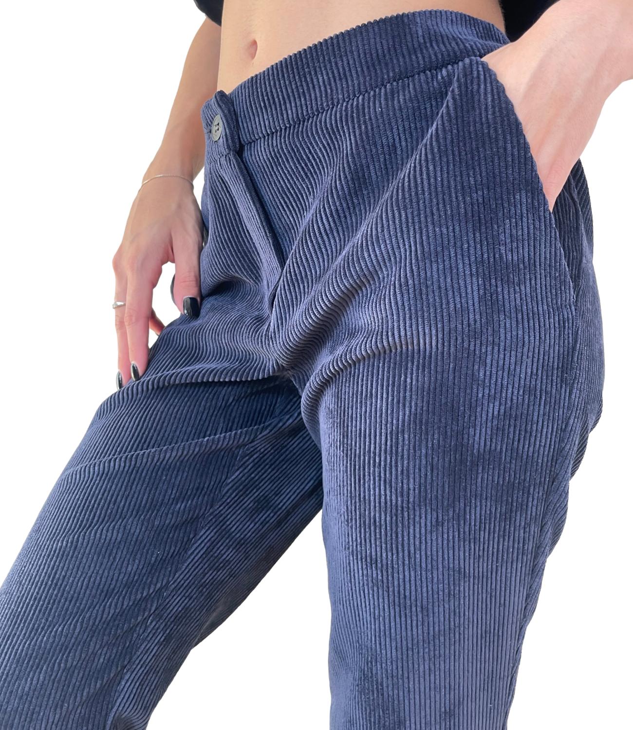 Emme Marella Pantalone Landa Blu Donna