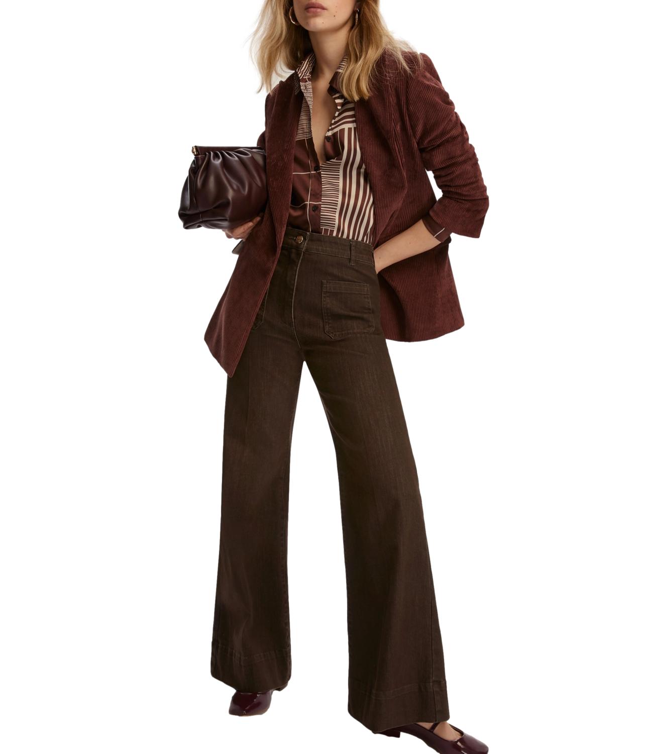 Emme Marella Pantalone Ruspa Testa di Moro Donna