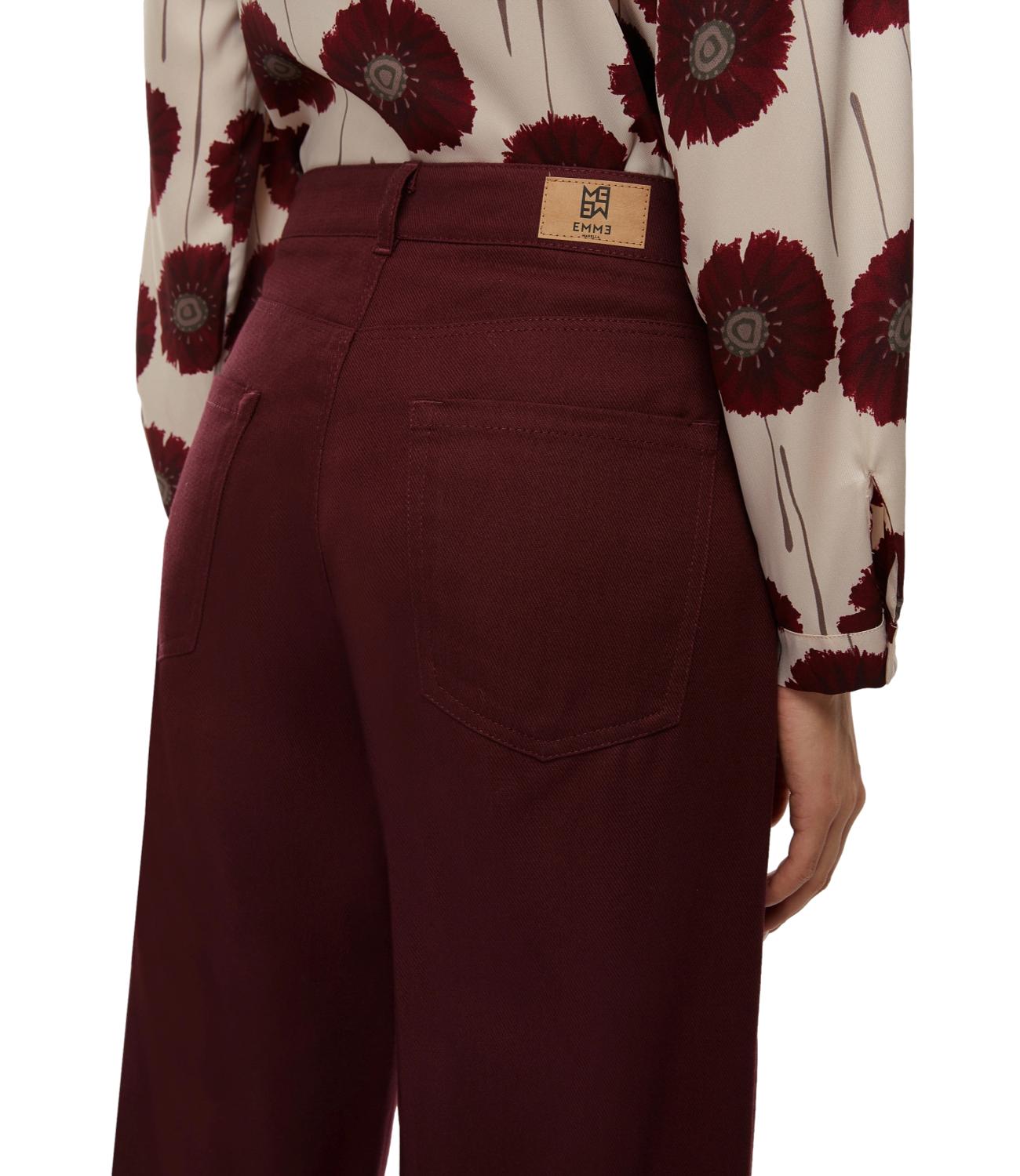 Emme Marella Pantalone TEBE Bordeaux Donna