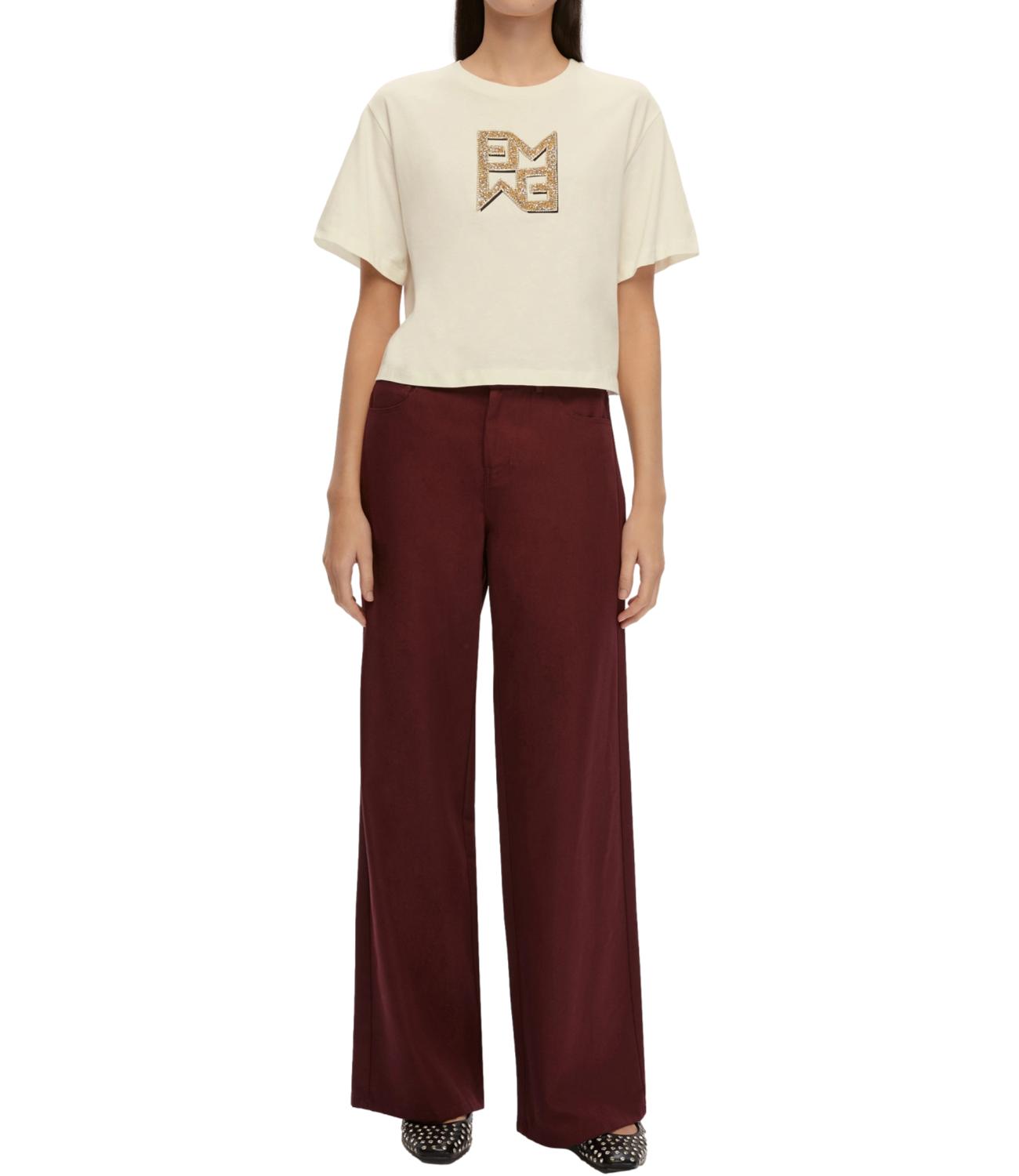 Emme Marella Pantalone TEBE Bordeaux Donna