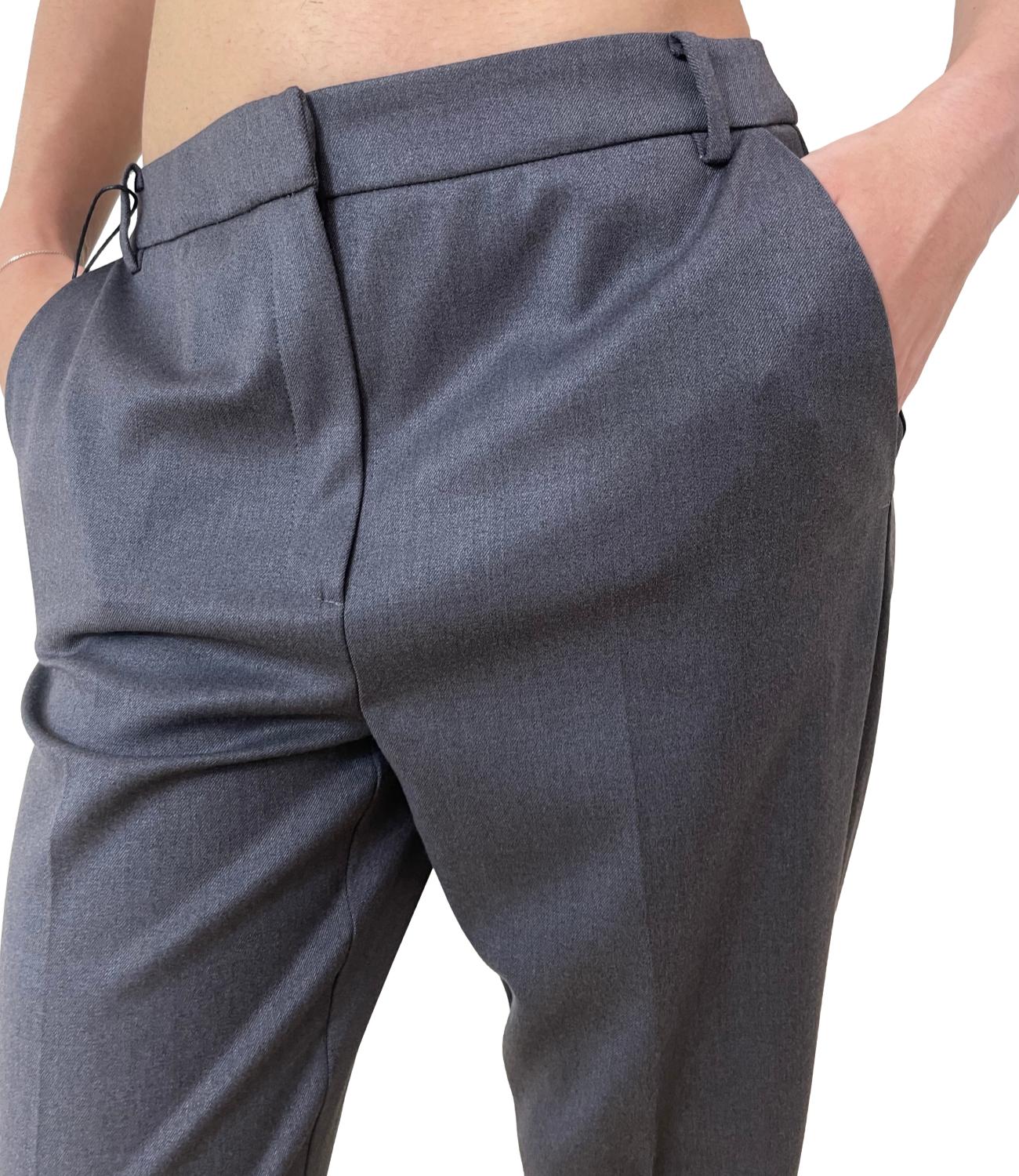 Emme Marella Pantalone CALCIO Grigio Melange Donna