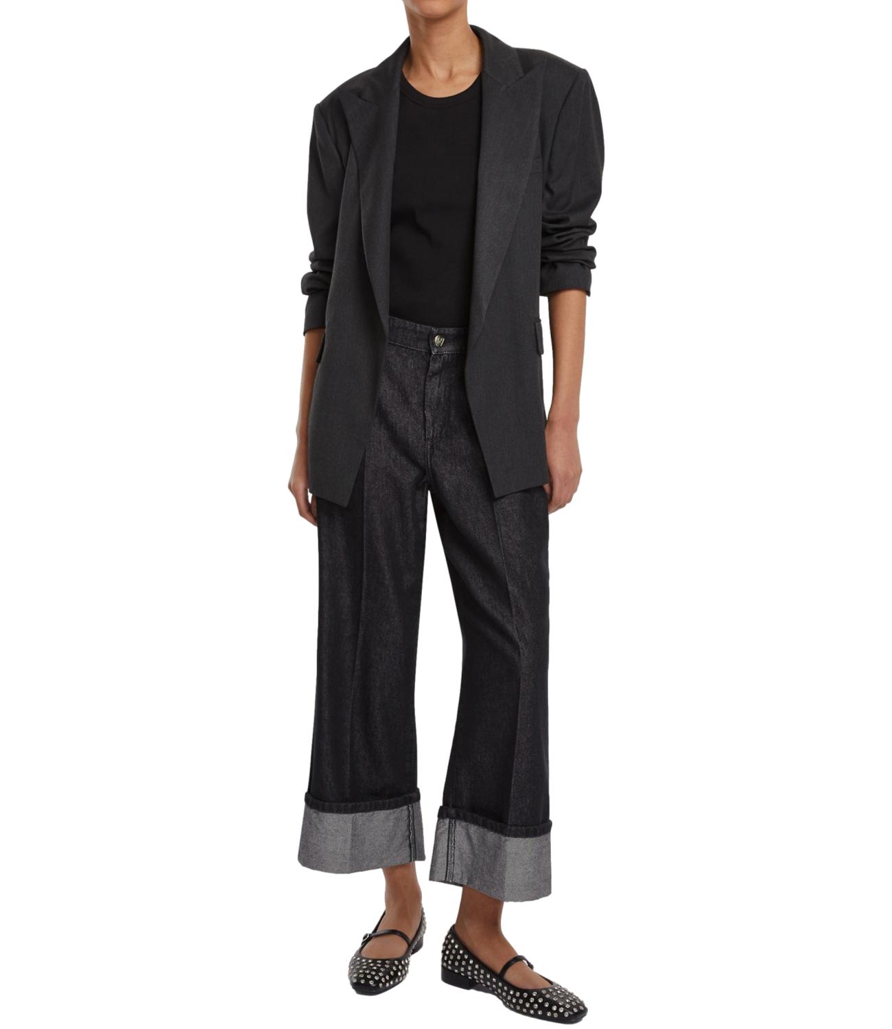 Emme Marella Jeans PAINT Nero Donna