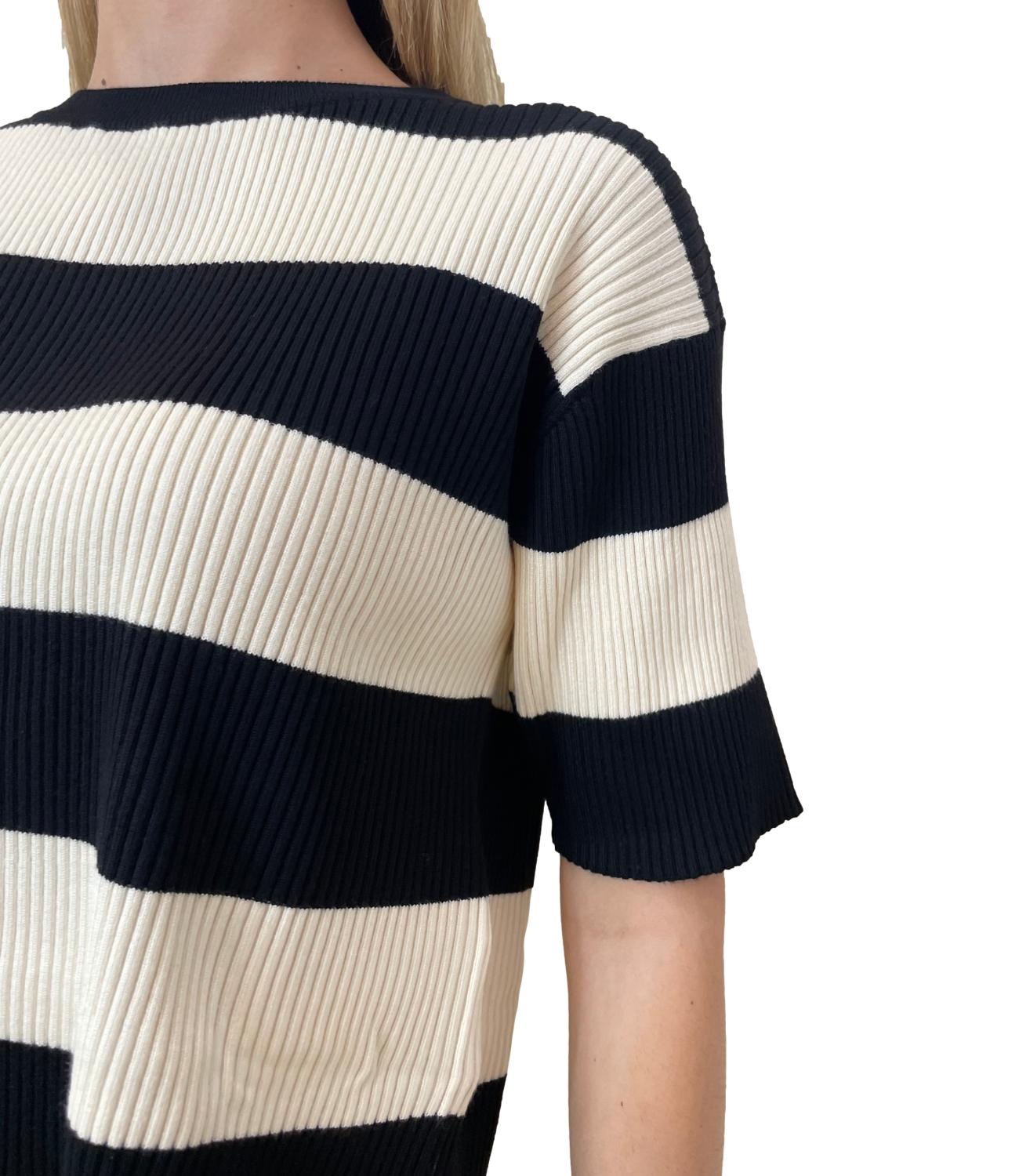 Emme Marella Maglia WERTHER Nero/Burro Donna