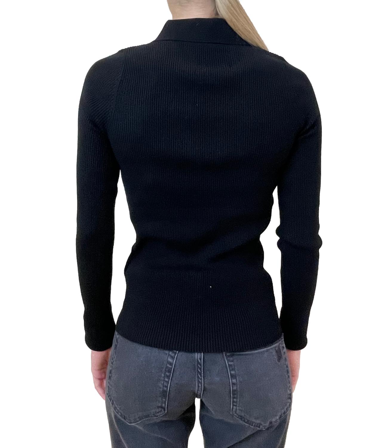 Emme Marella Maglia PLUME Nera Donna