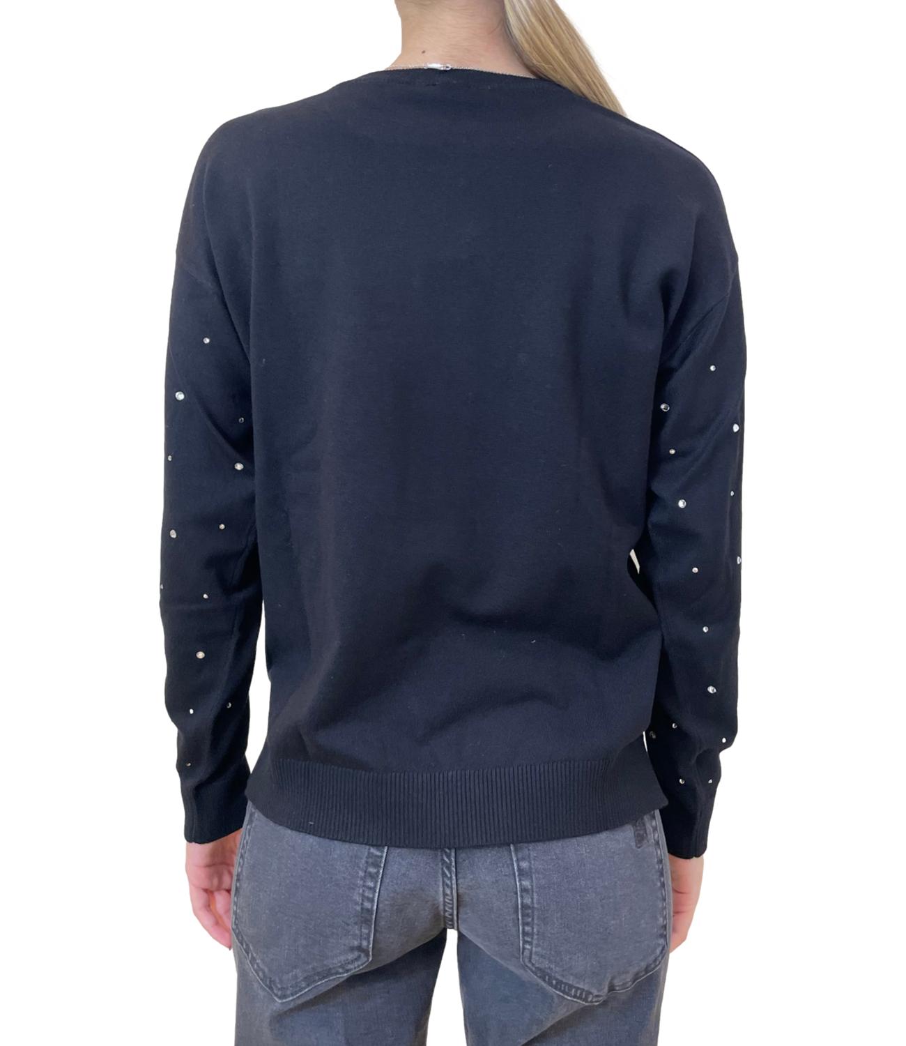 Emme Marella Maglia EMBASSY Nera Donna