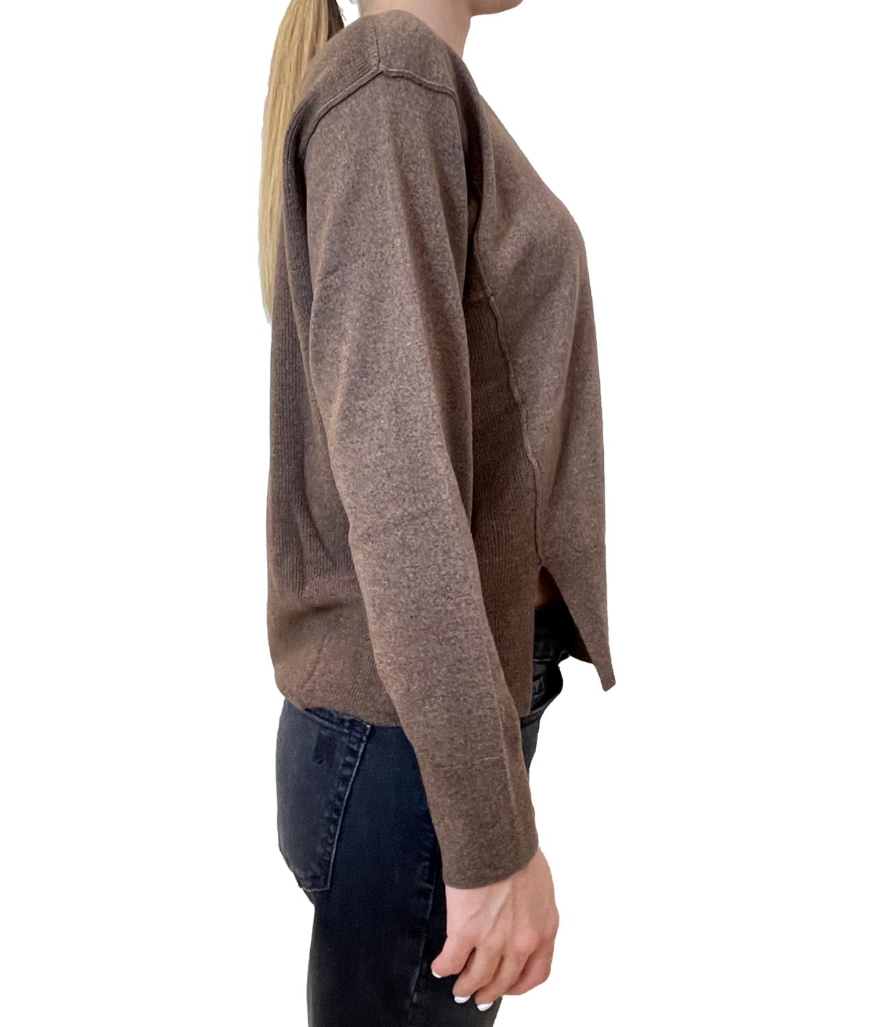 Emme Marella Maglia ACETO Marrone Donna