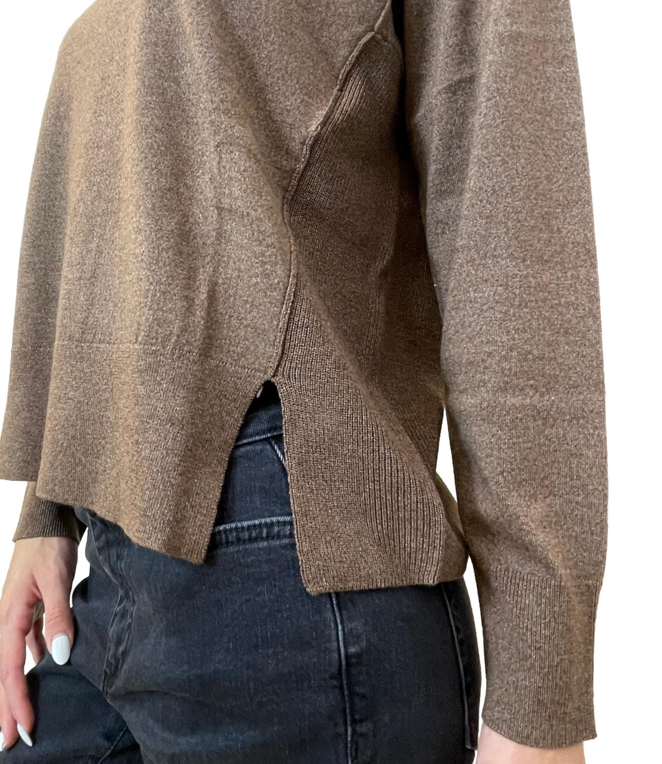 Emme Marella Maglia ACETO Marrone Donna