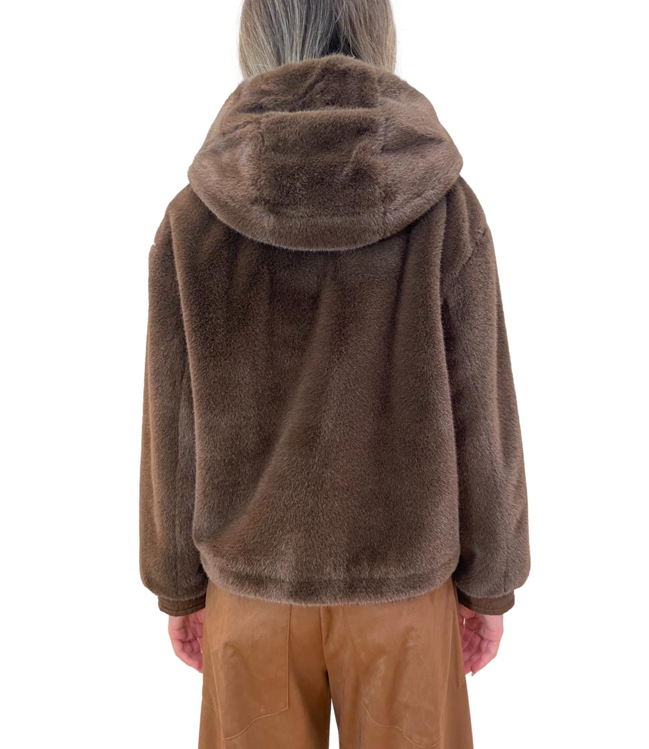 Emme Marella ecopelliccia Topaz marrone donna