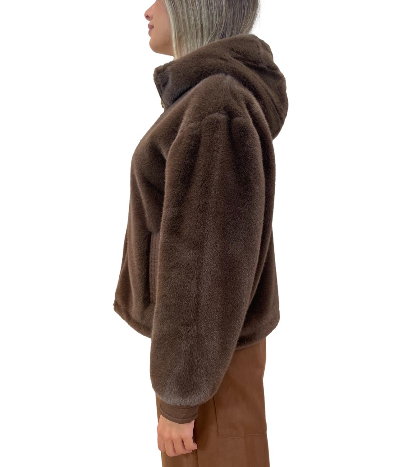 Emme Marella ecopelliccia Topaz marrone donna