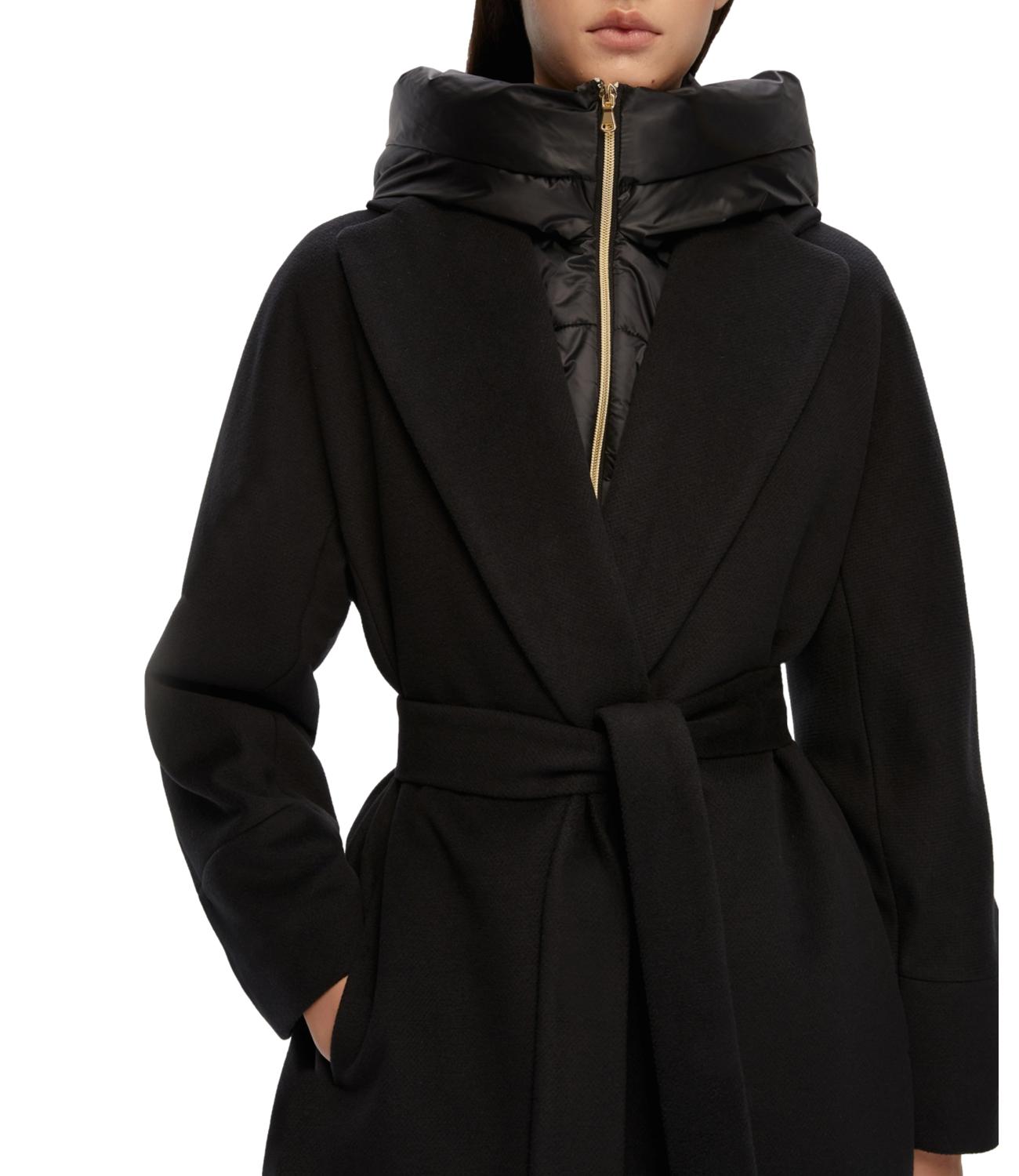 Emme Marella Cappotto CAREZZA Nero Donna