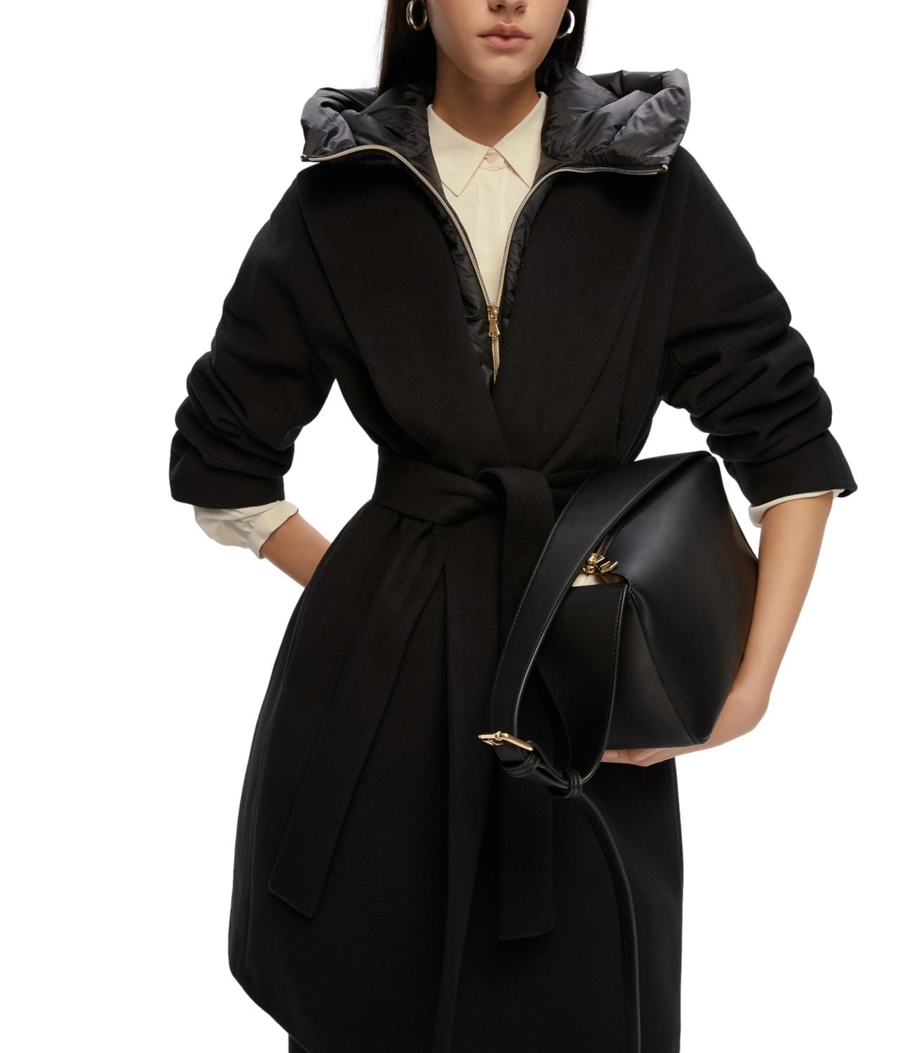Emme Marella Cappotto CAREZZA Nero Donna