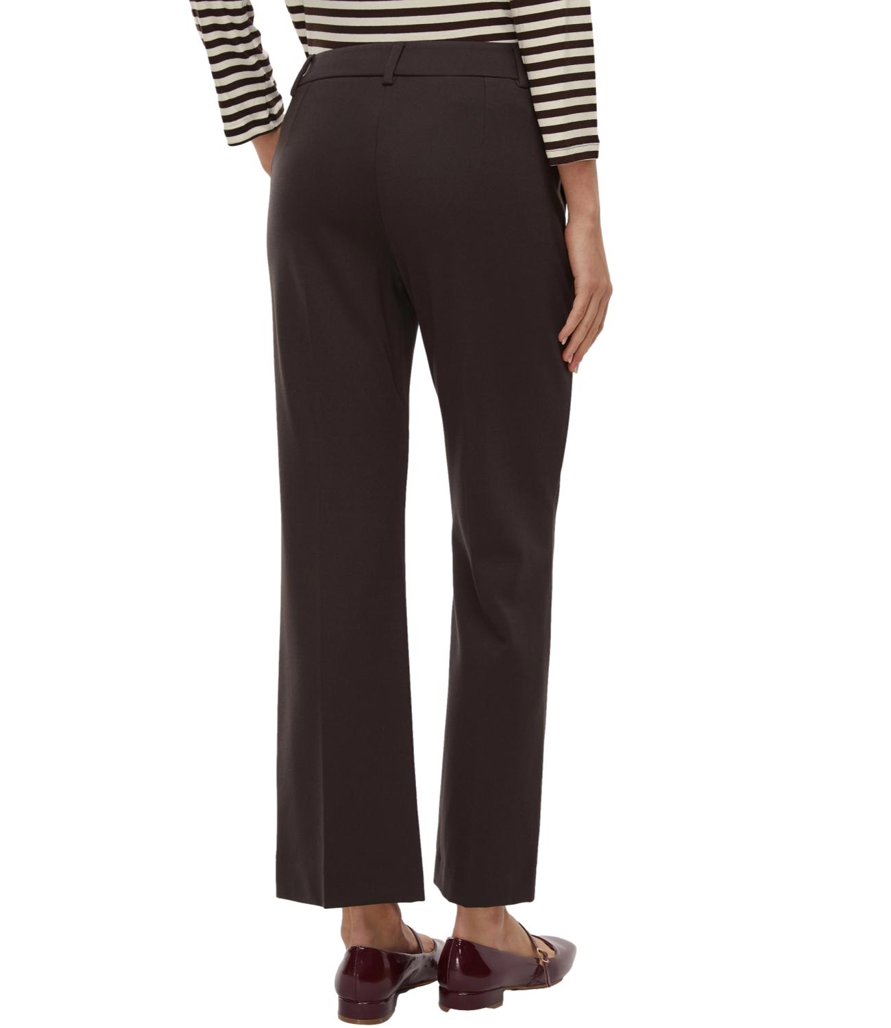 Emme Marella Pantalone FLARE Testa di Moro Donna