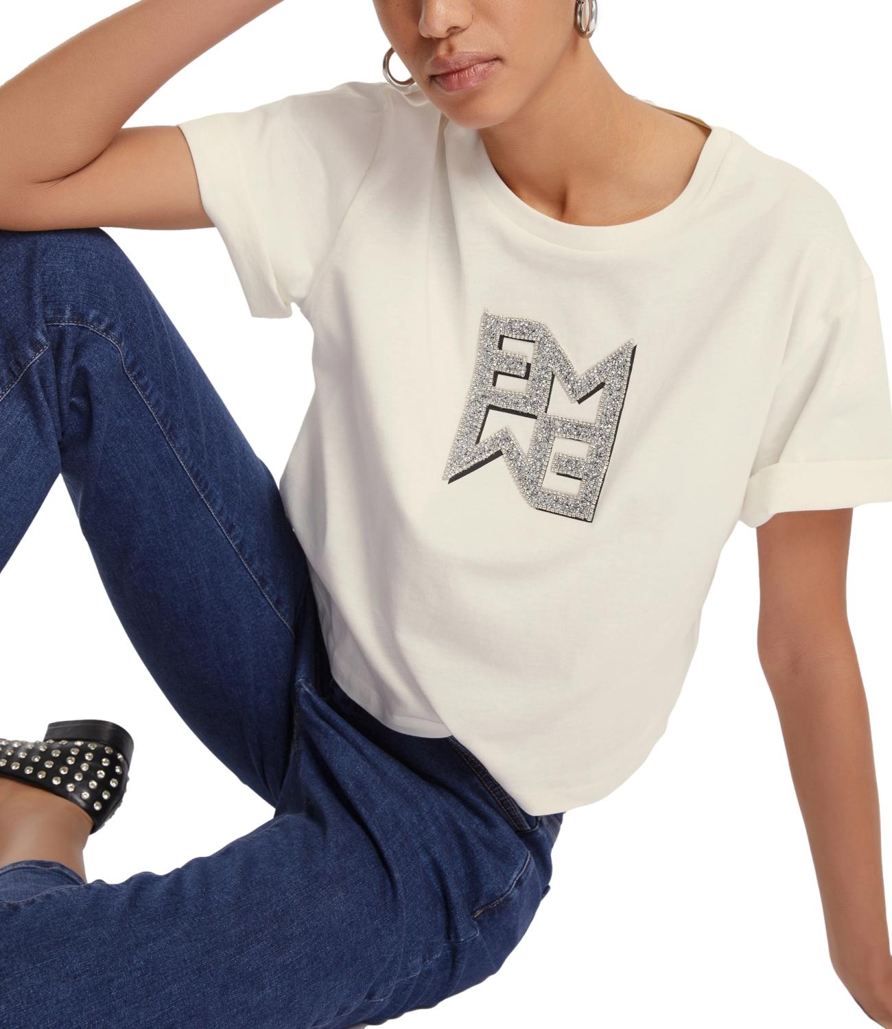 Emme Marella T-shirt Micaelabis Burro Donna