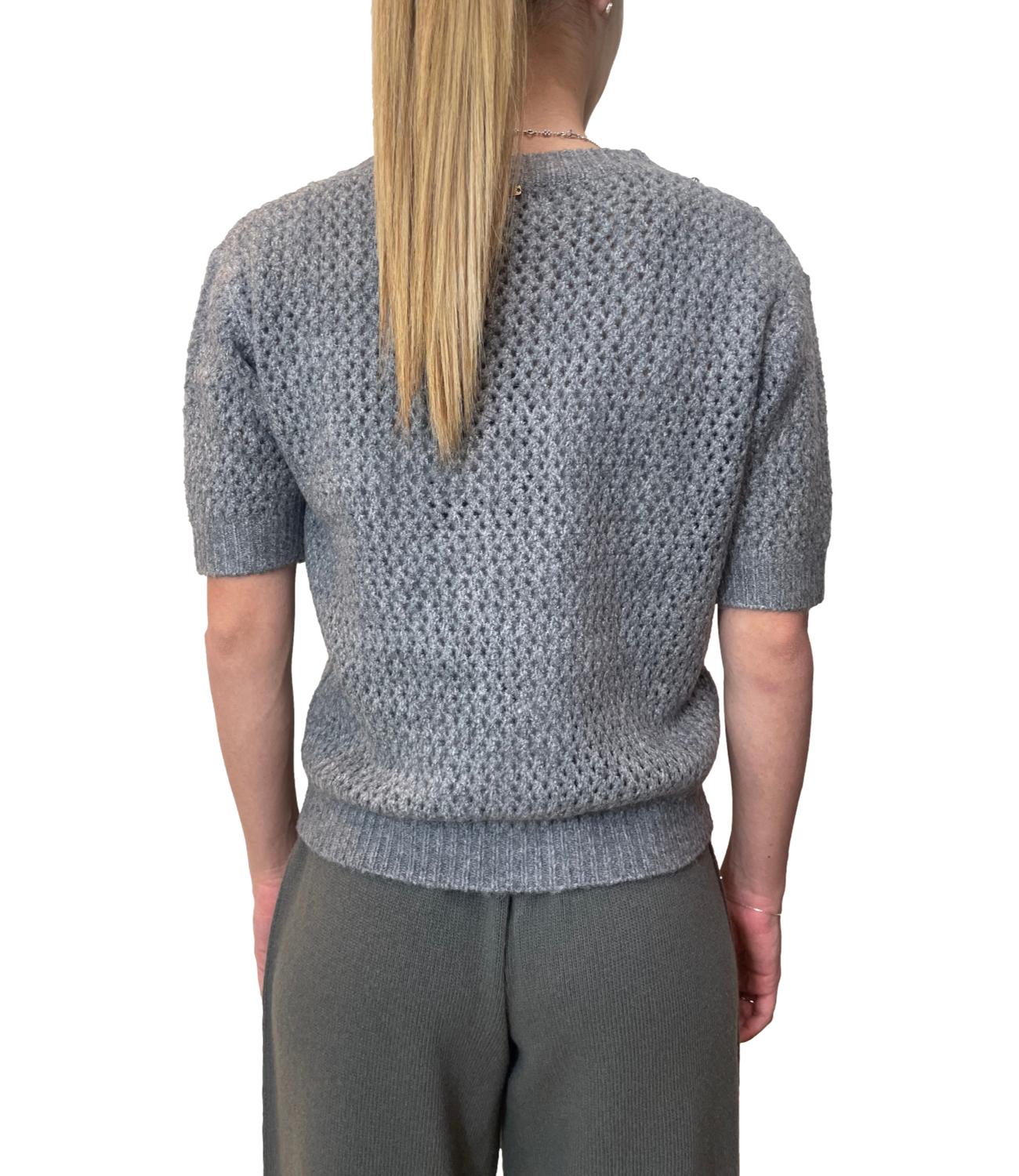 Fracomina Maglia C/Pietre Grey Donna