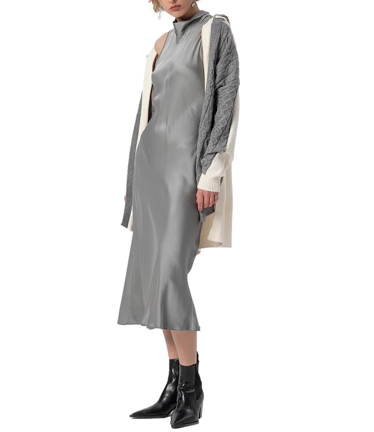 Fracomina Cardigan Crema/Grigio Donna