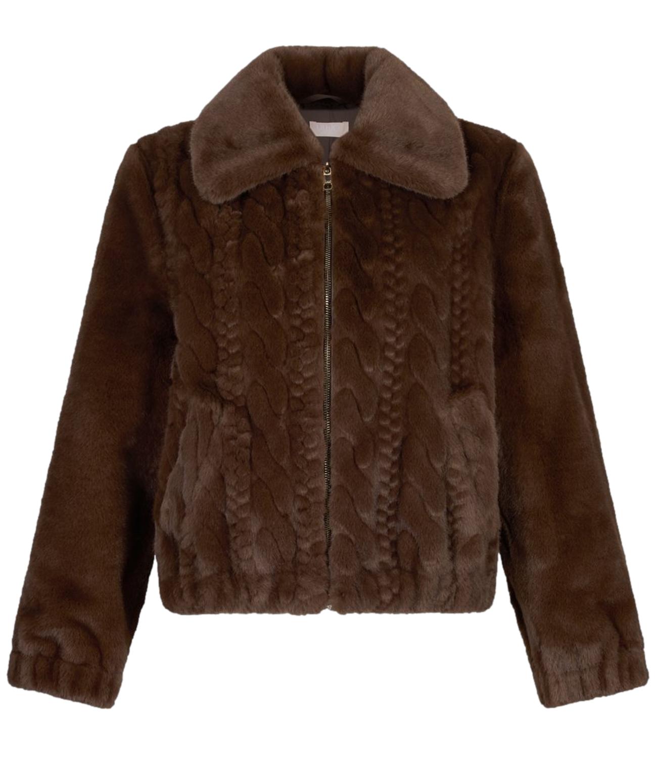 Liu Jo giacca cioccolato donna