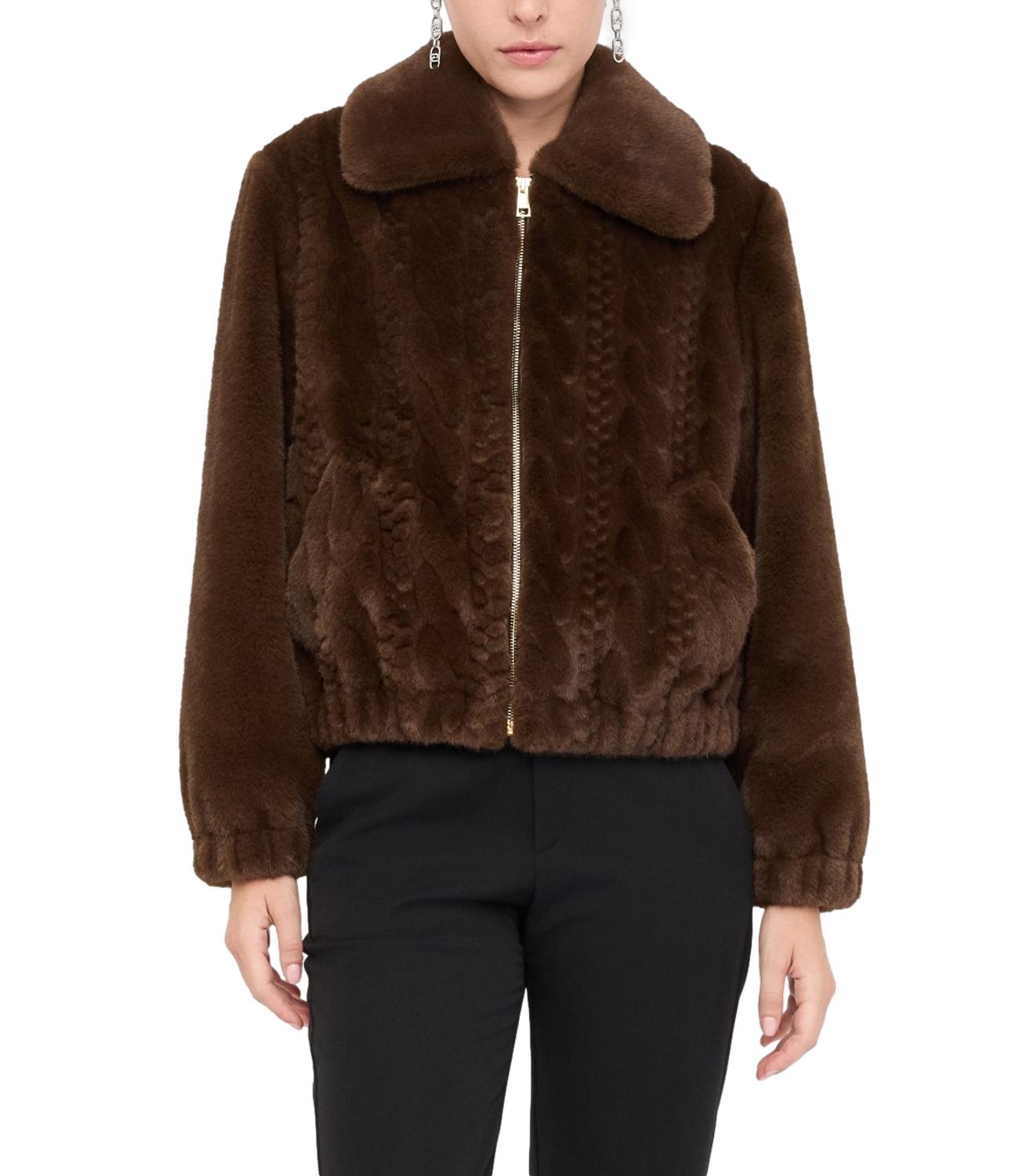 Liu Jo giacca cioccolato donna