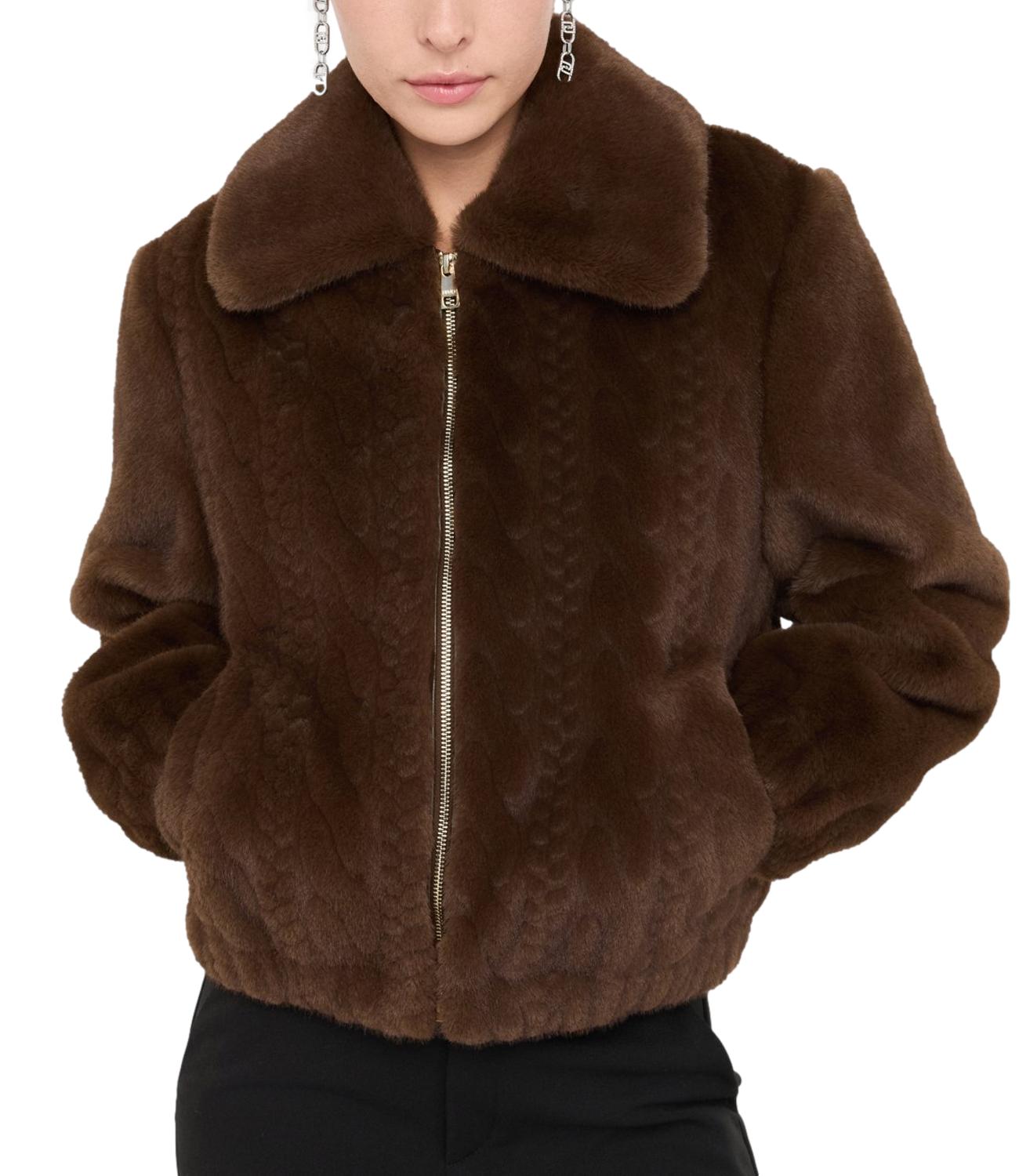 Liu Jo giacca cioccolato donna