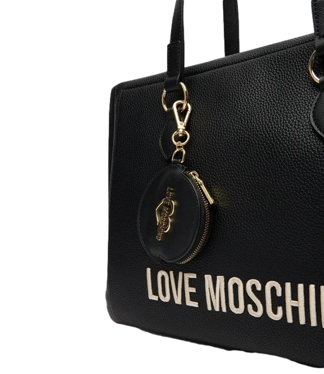 Love Moschino Borsa a Spalla Nera Donna
