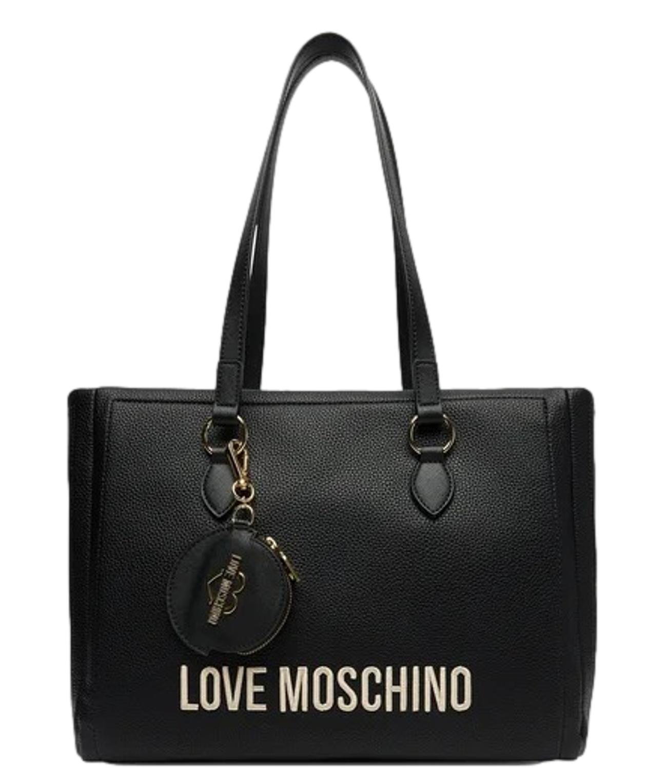 Love Moschino Borsa a Spalla Nera Donna
