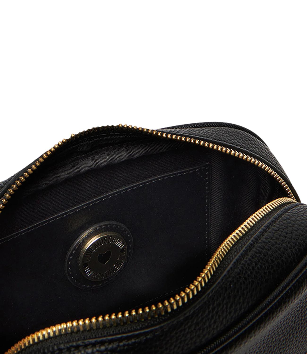 Love Moschino Borsa Pu Balck Emb Cb Nera Donna