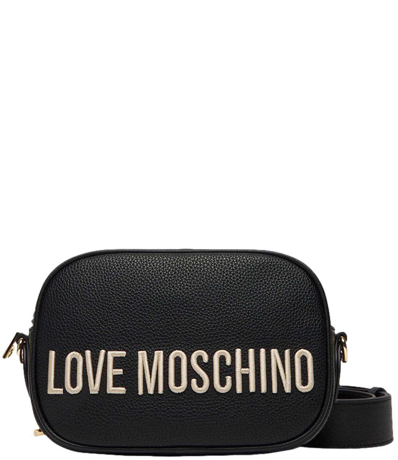 Love Moschino Borsa Pu Balck Emb Cb Nera Donna
