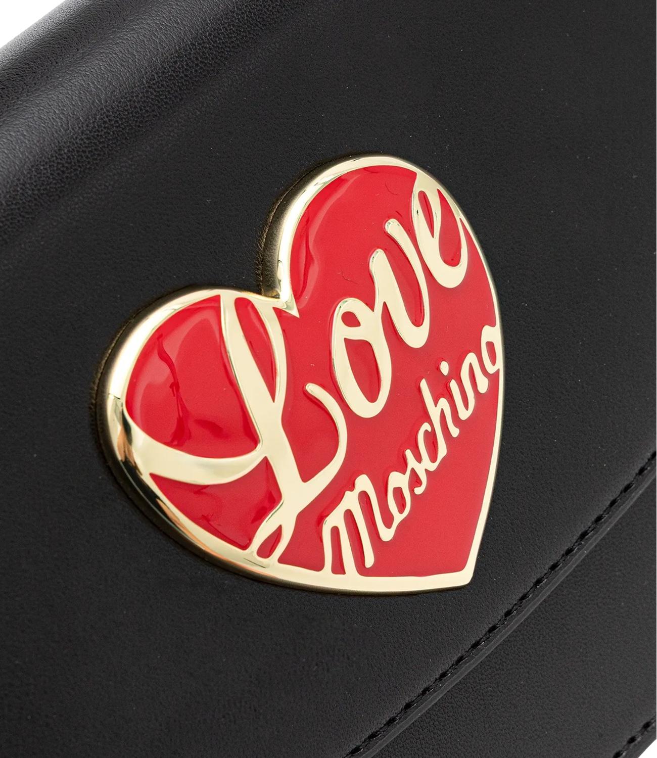 Love Moschino Borsa Tracolla Pelle Nera Donna