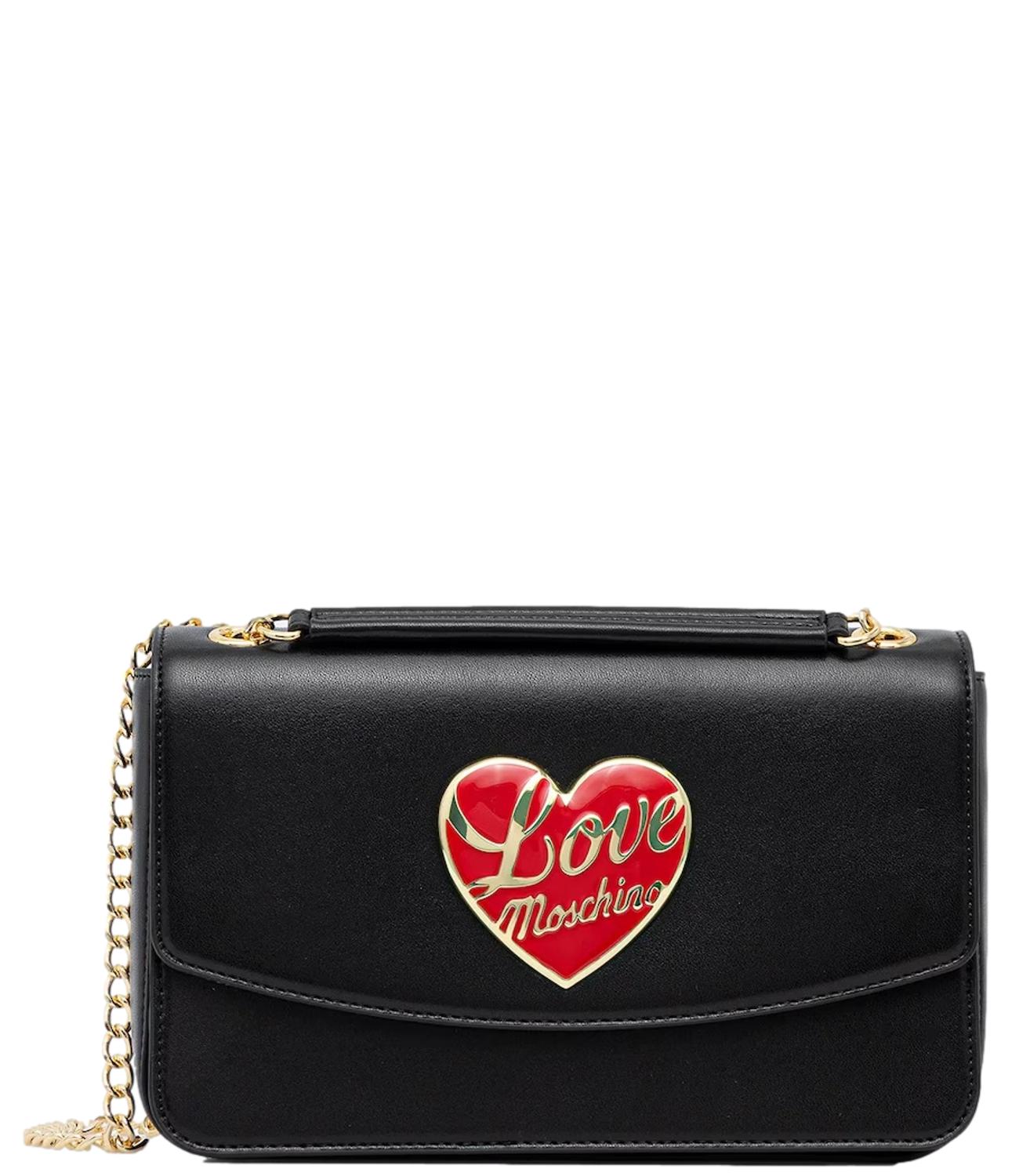 Love Moschino Borsa Tracolla Pelle Nera Donna