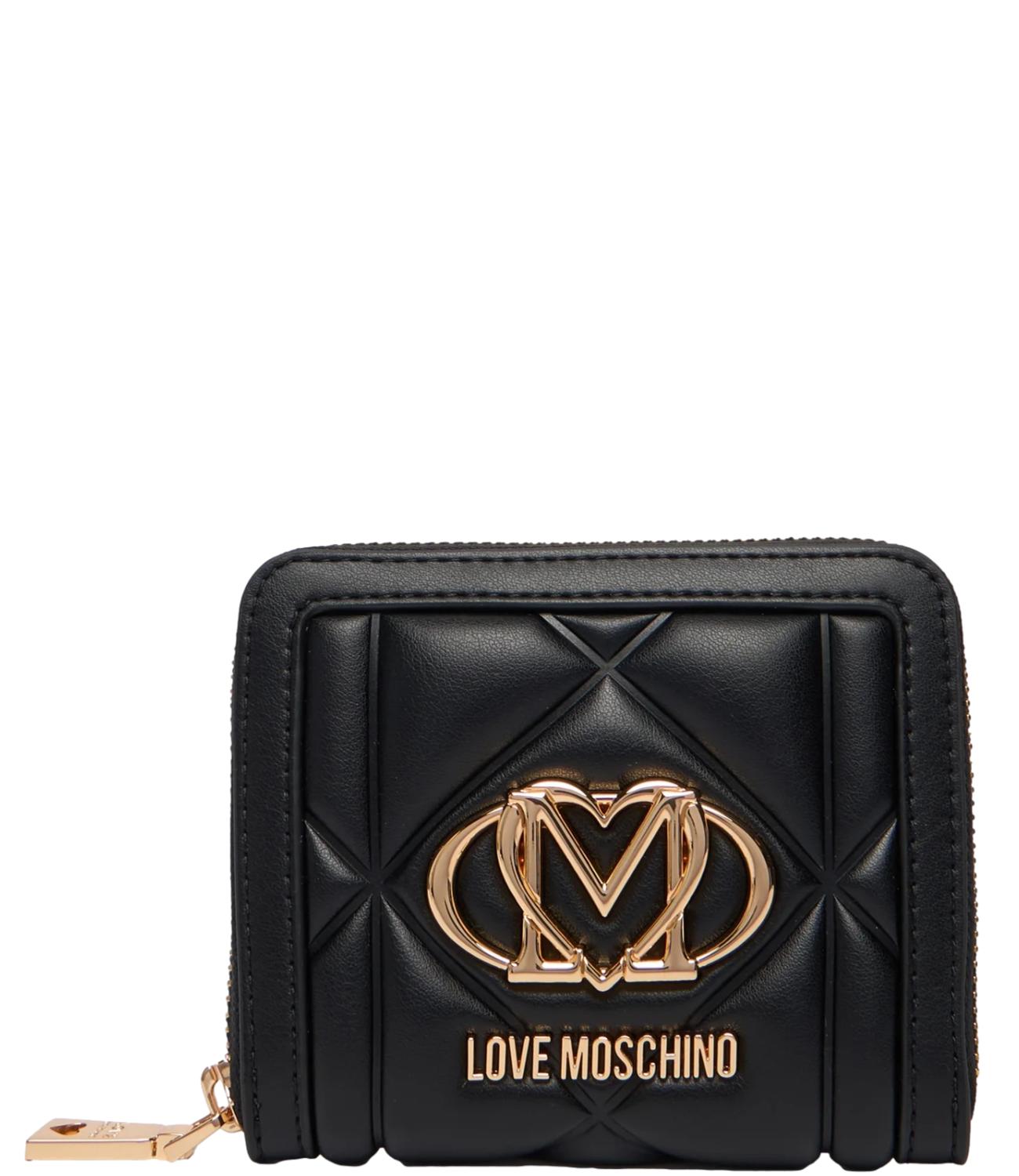 Love Moschino Portafogli Embossed Nero Donna