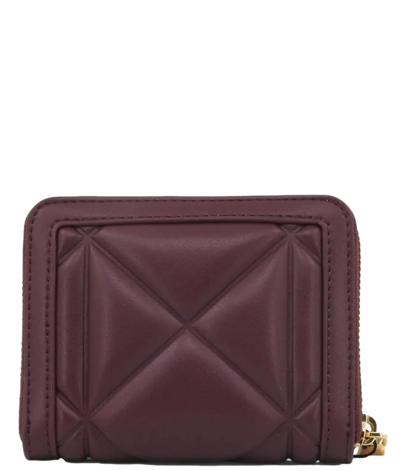 Love Moschino Portafogli Embossed Vino Donna