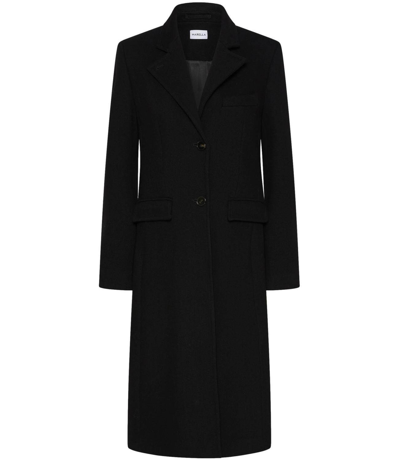 Marella Cappotto MARCHE Nero Donna