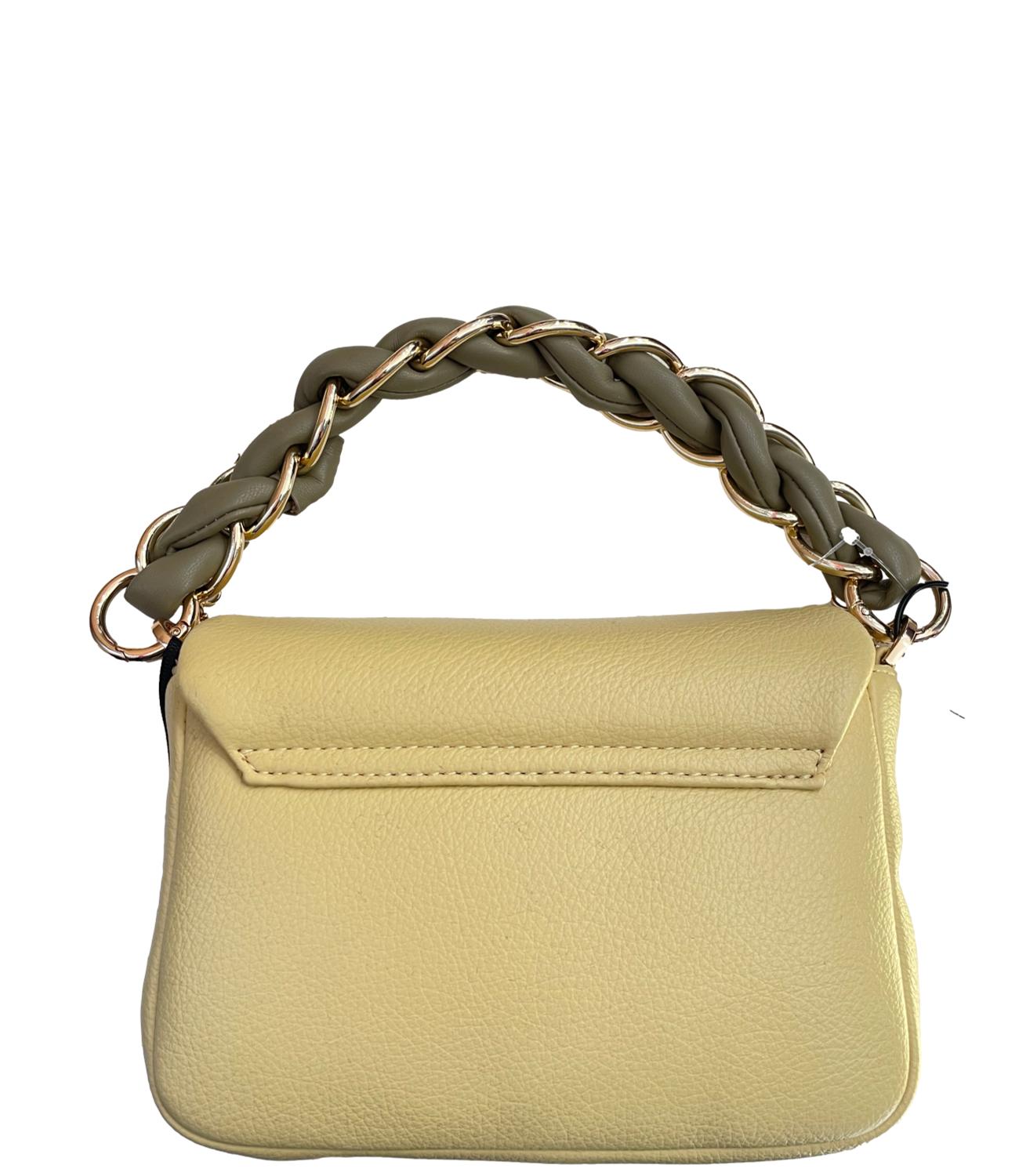 Marella Borsa Lontra Giallo Donna