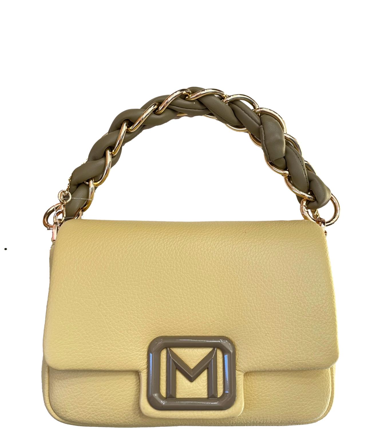 Marella Borsa Lontra Giallo Donna