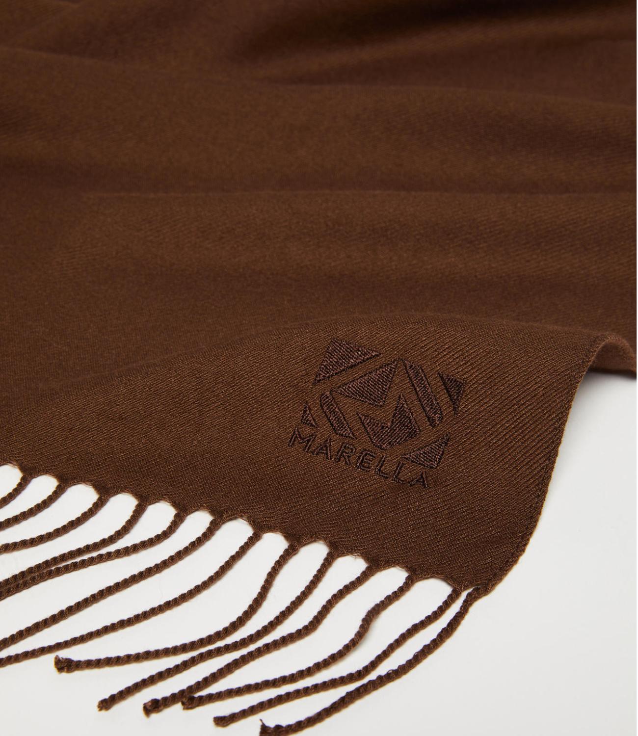 Marella Accessori Sciarpa Adamo Marrone Donna