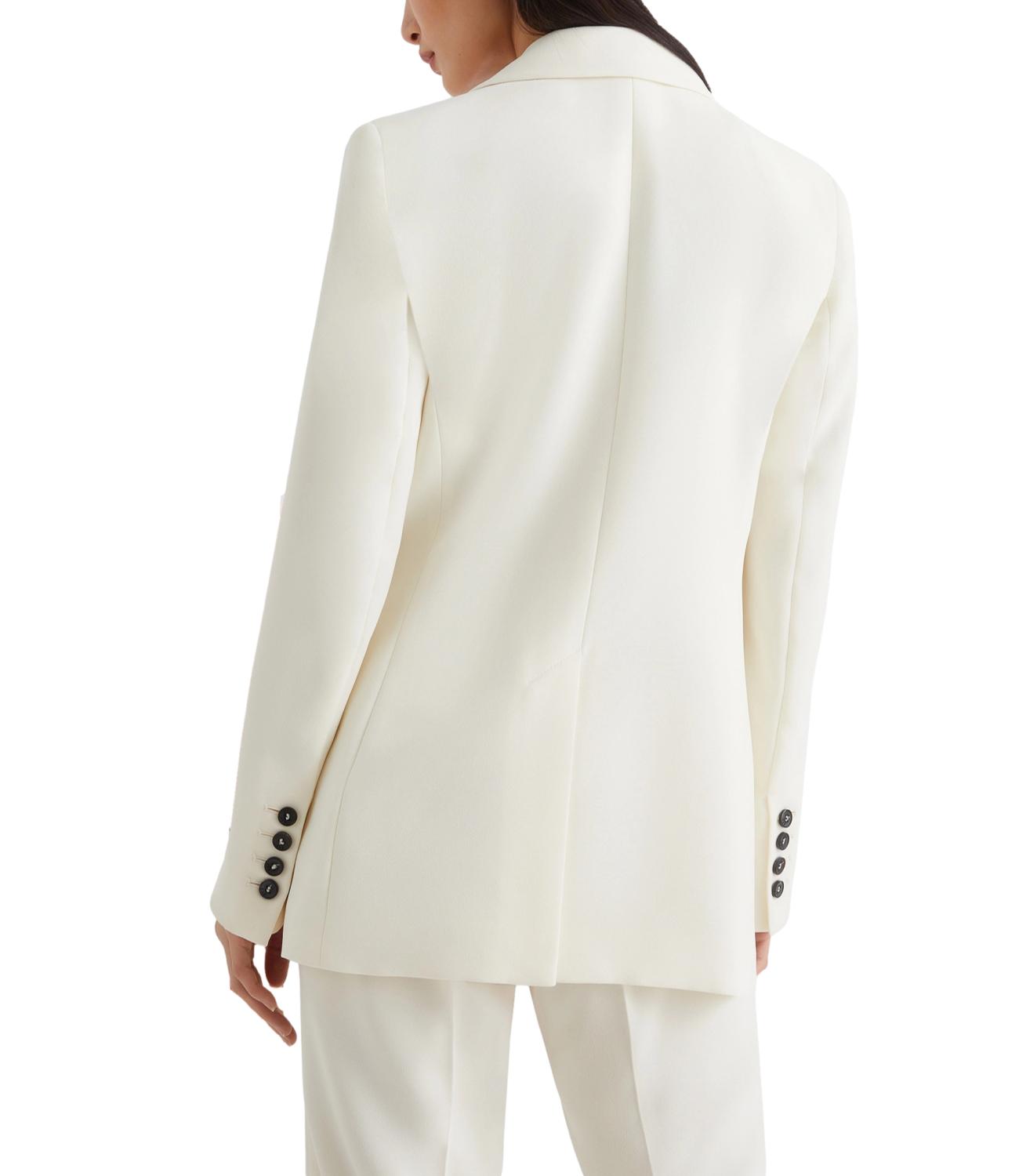 Marella Giacca Kelly Bianco Lana Donna