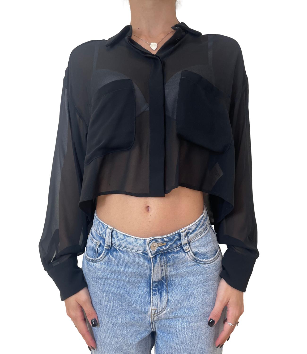 Marella Camicia Nocher Nera Donna