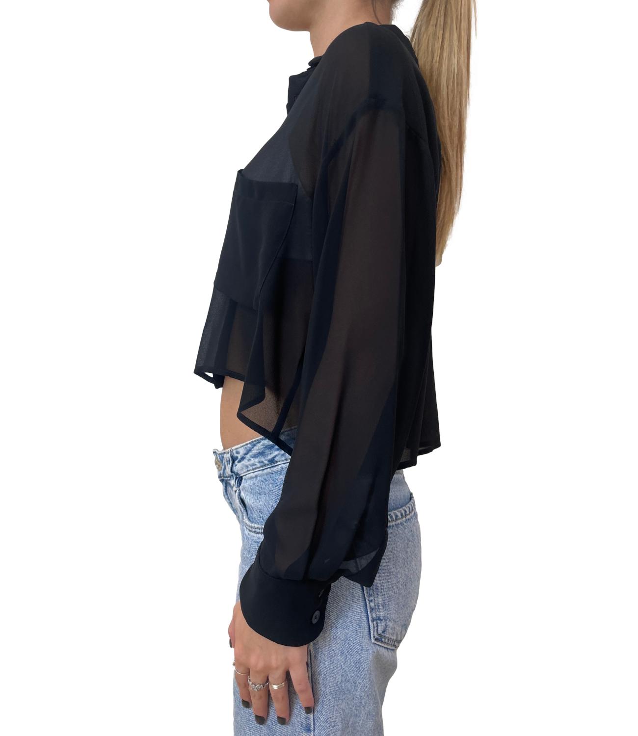 Marella Camicia Nocher Nera Donna