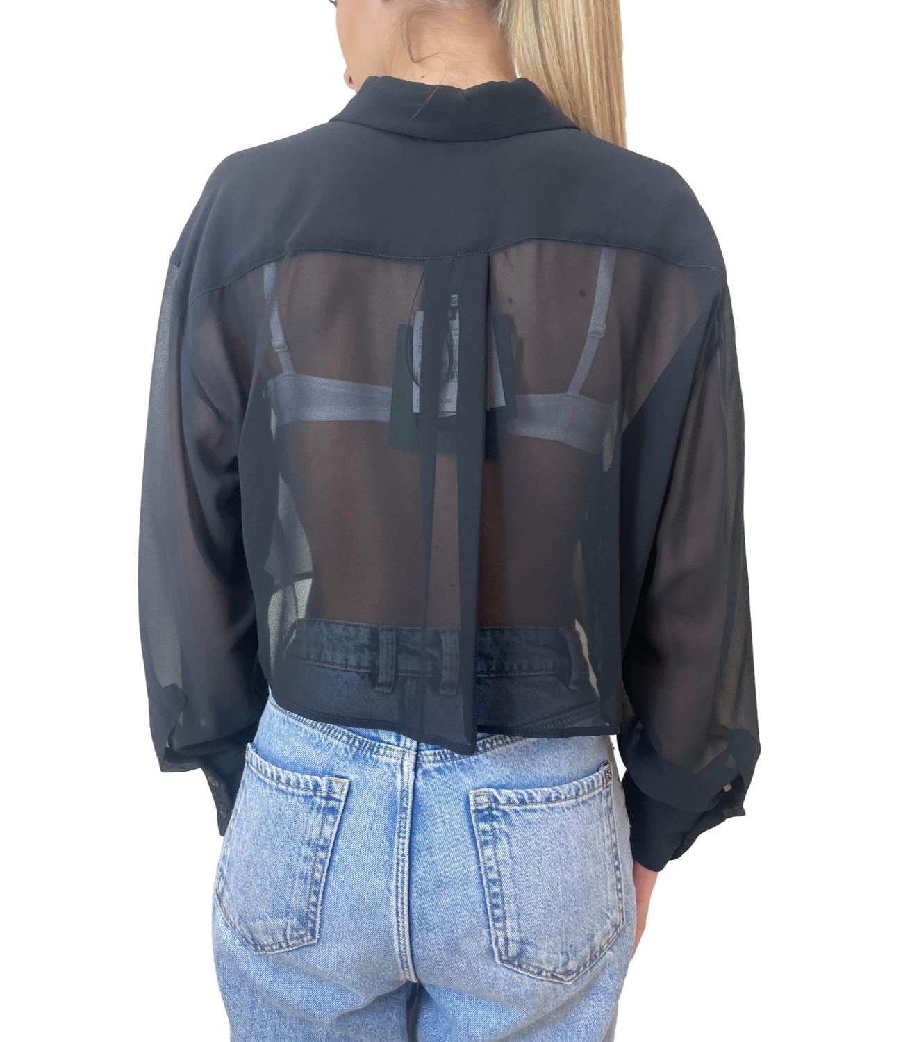 Marella Camicia Nocher Nera Donna