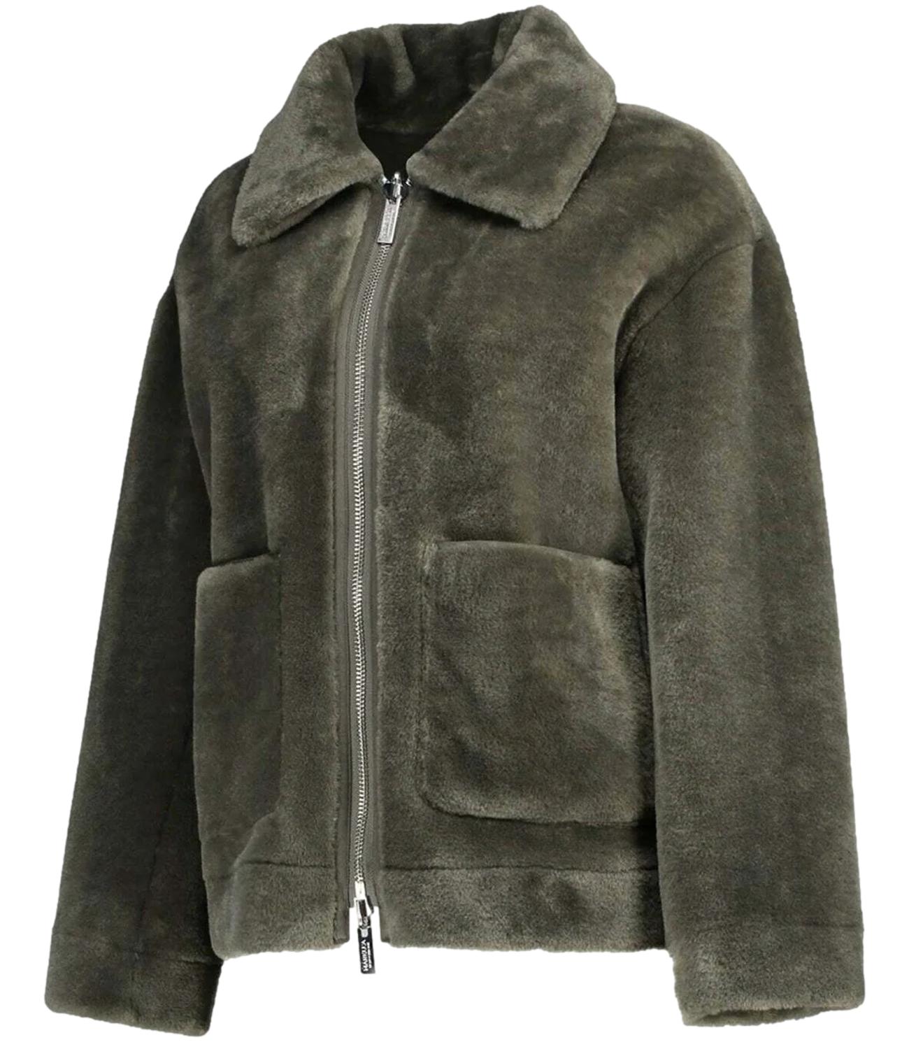 Marella Cappotto FRESA Oliva Polveroso Donna